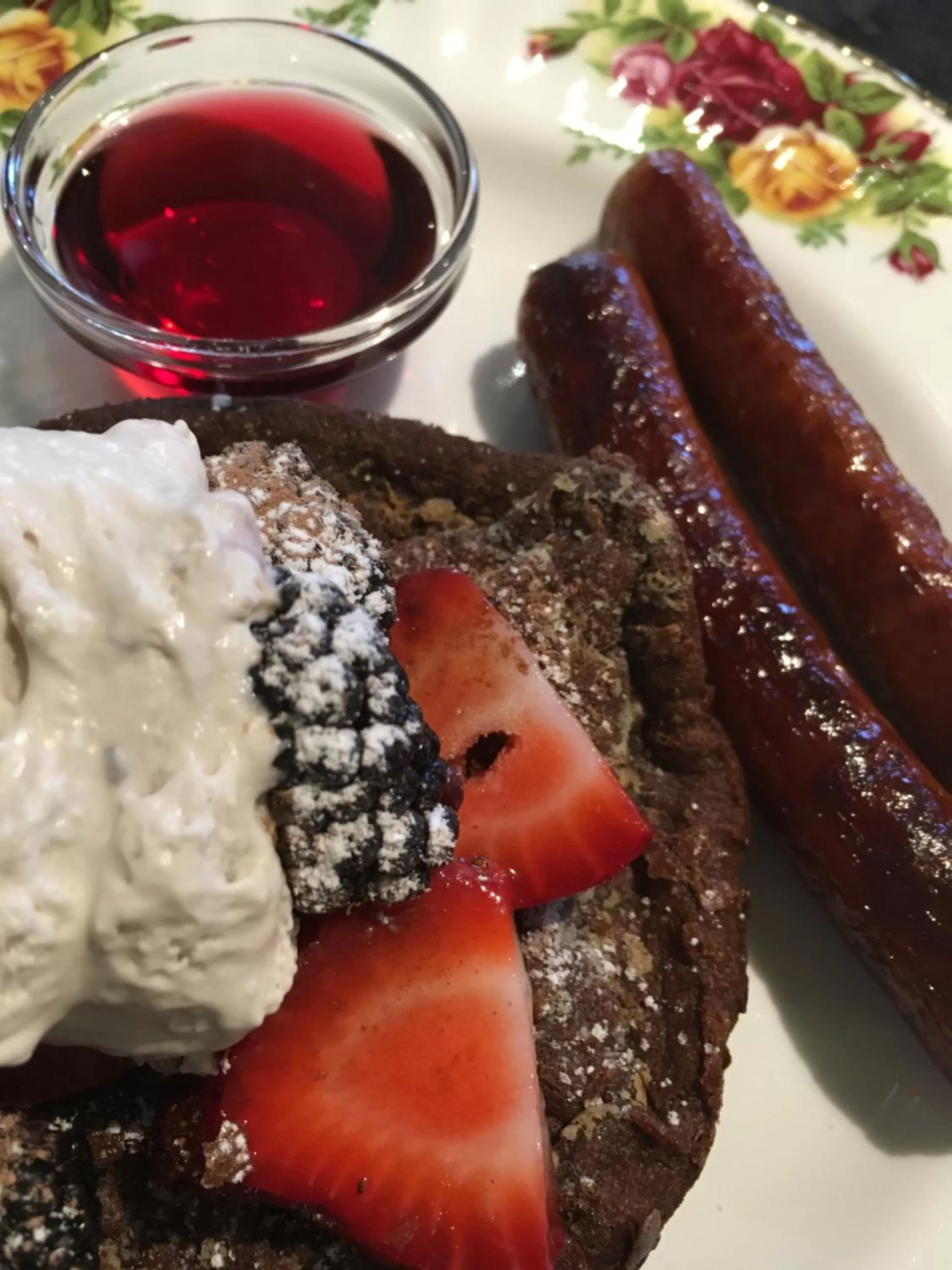 English/Irish breakfast, Food in Les Trois Erables Boutique Inn