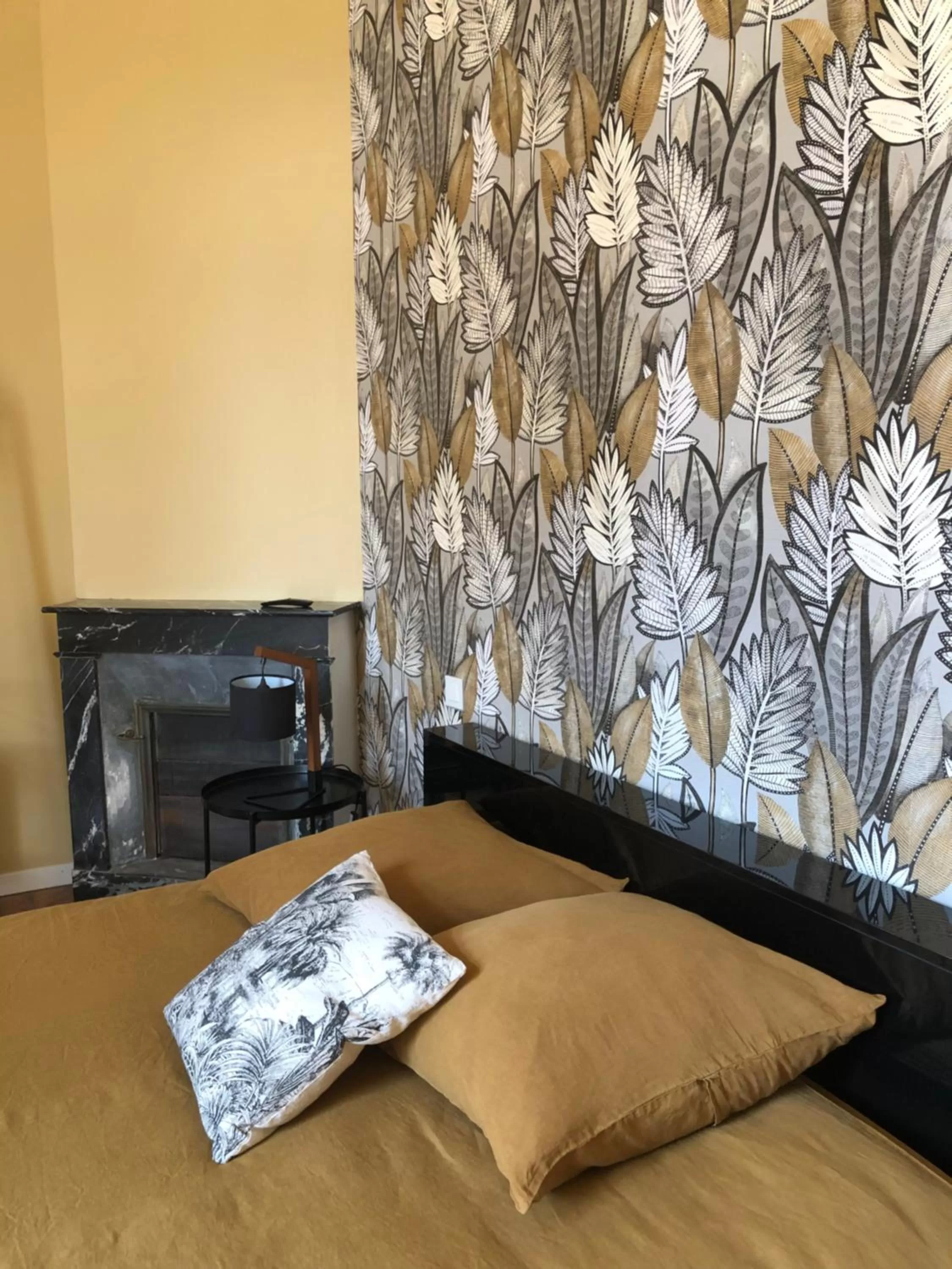 Bedroom, Bed in Domaine de La Mazure