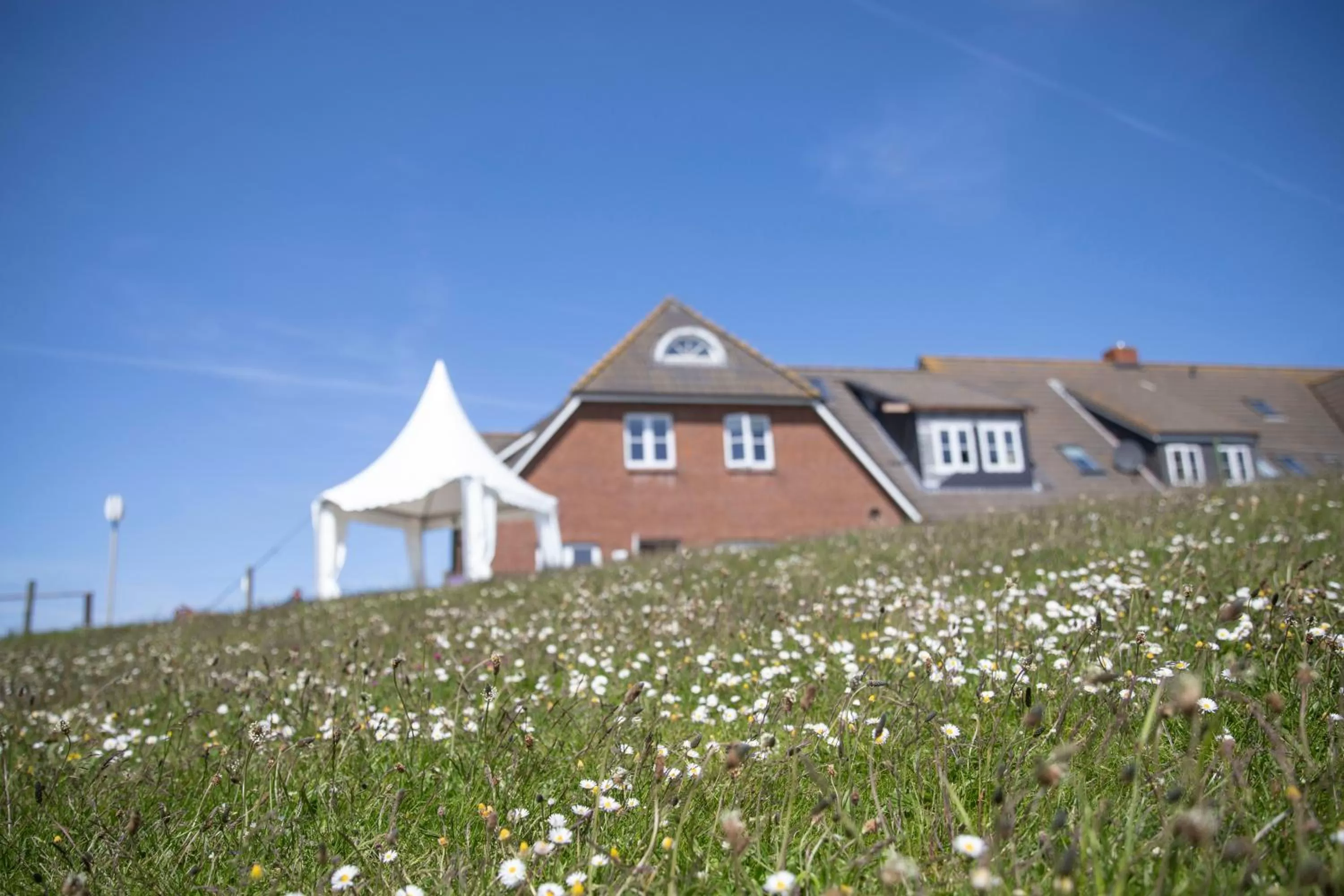 Property building in Anker's Hörn - Hotel & Restaurant auf der Hallig Langeness