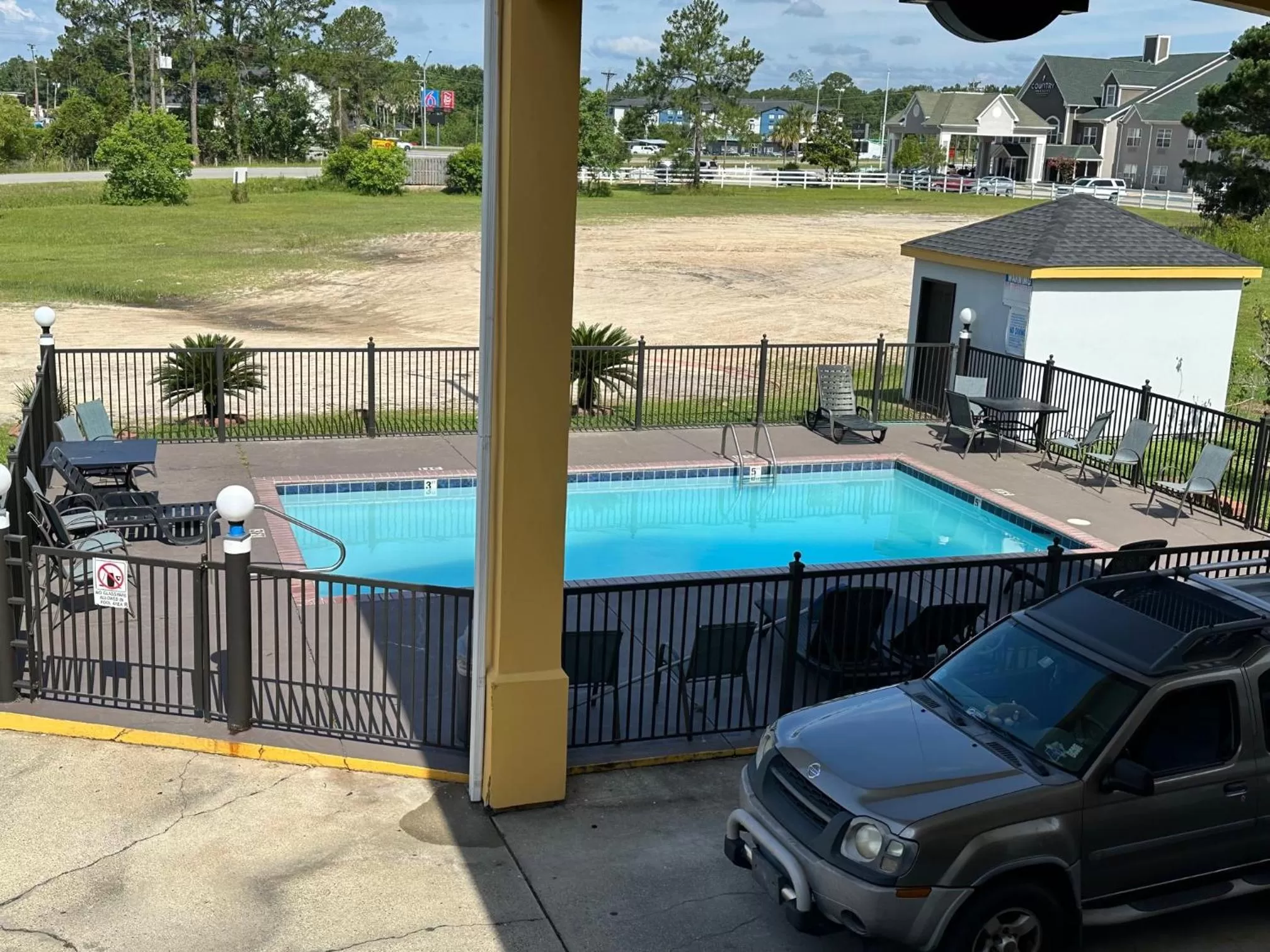 Swimming pool in Super 8 by Wyndham Ocean Springs Biloxi