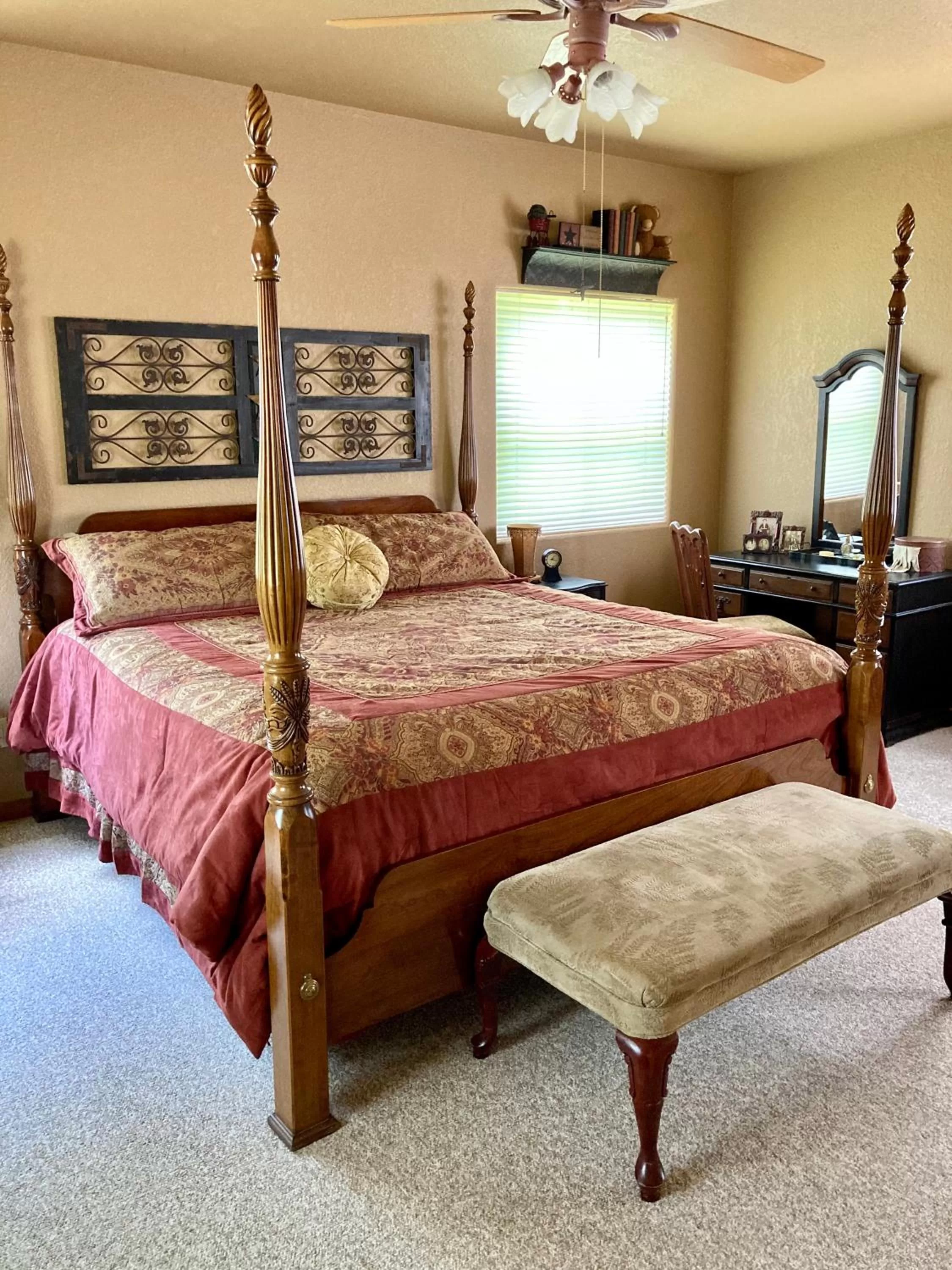 Bedroom, Bed in Casa del Rio Bed and Breakfast
