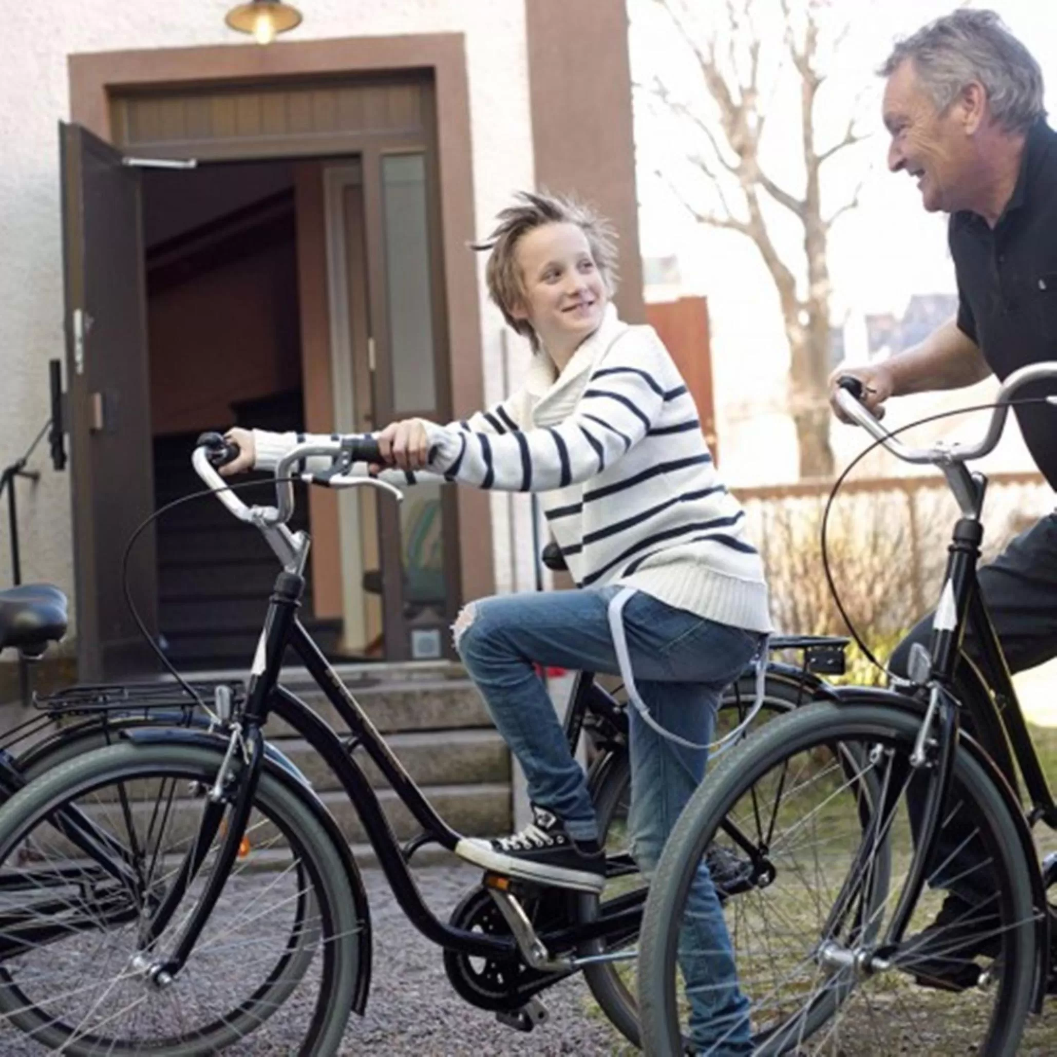 Cycling in Hotell Park