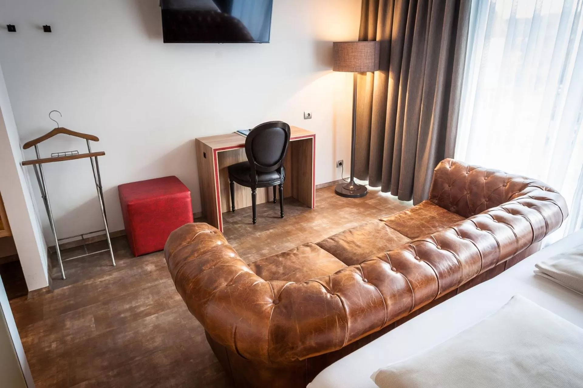 Photo of the whole room, Bed in Rocket Rooms Velden