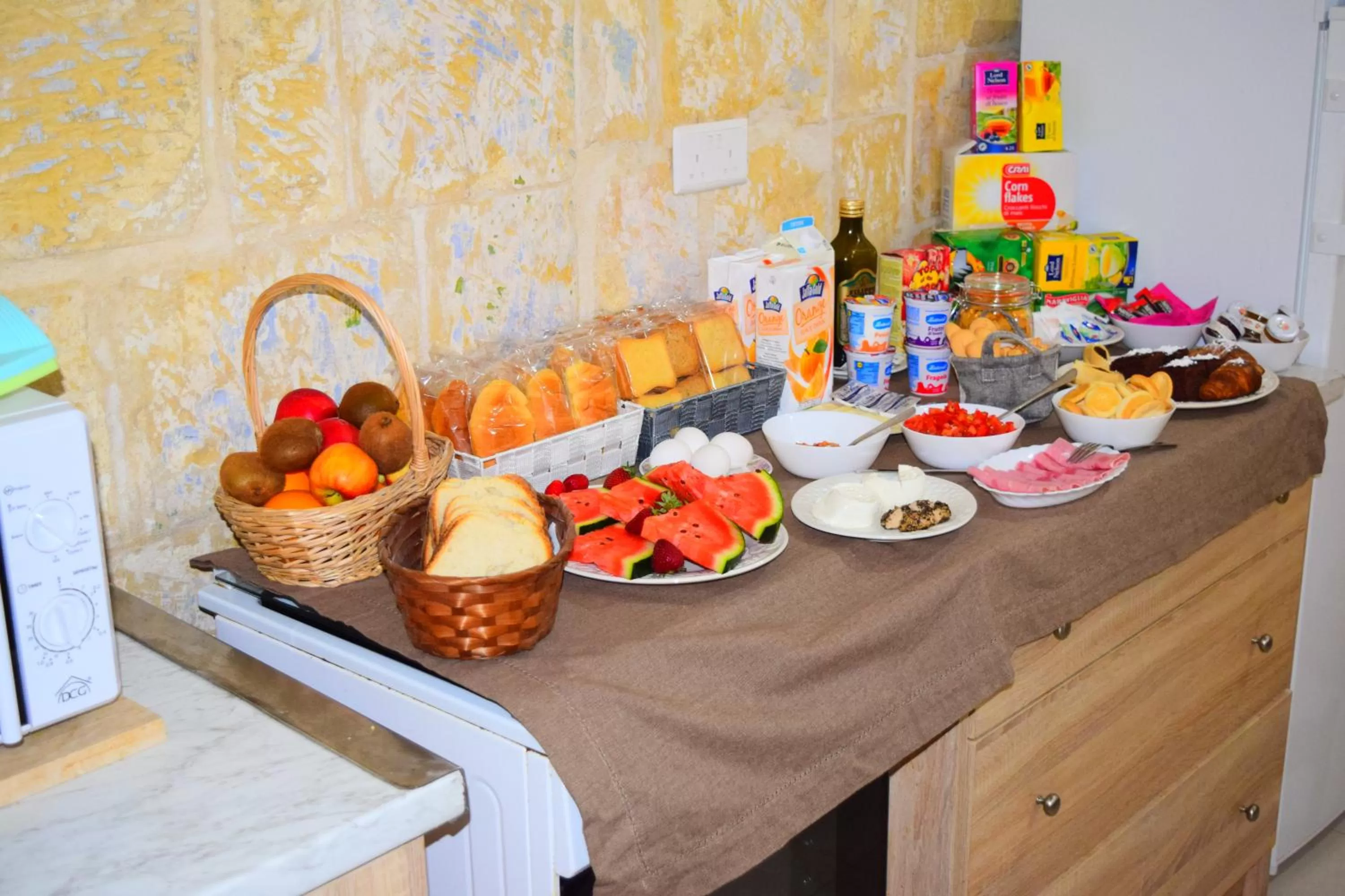 Breakfast in St George of Lydda B&B