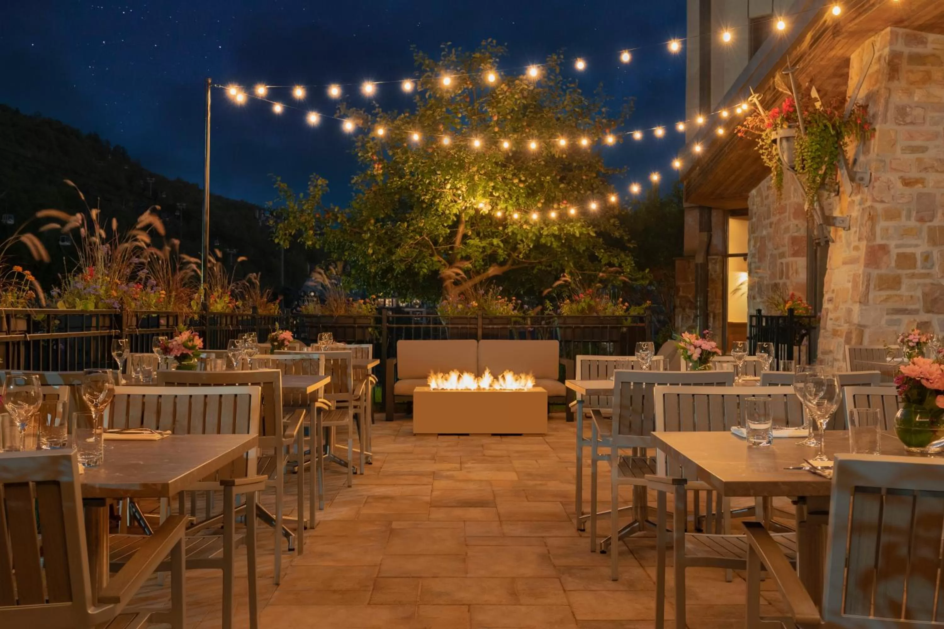 Patio in Fairmont Tremblant