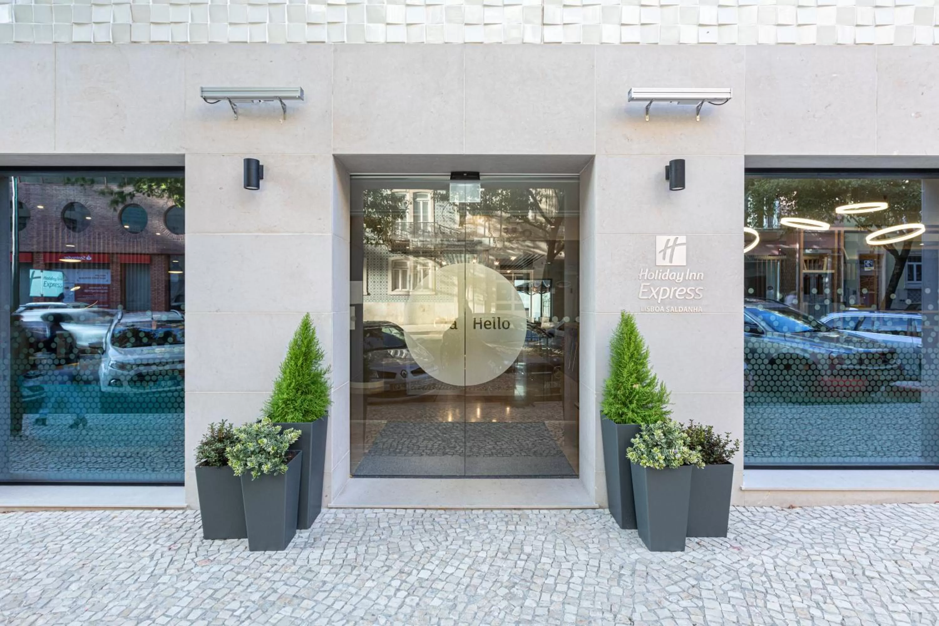 Facade/entrance in Holiday Inn Express - Lisbon - Plaza Saldanha by IHG