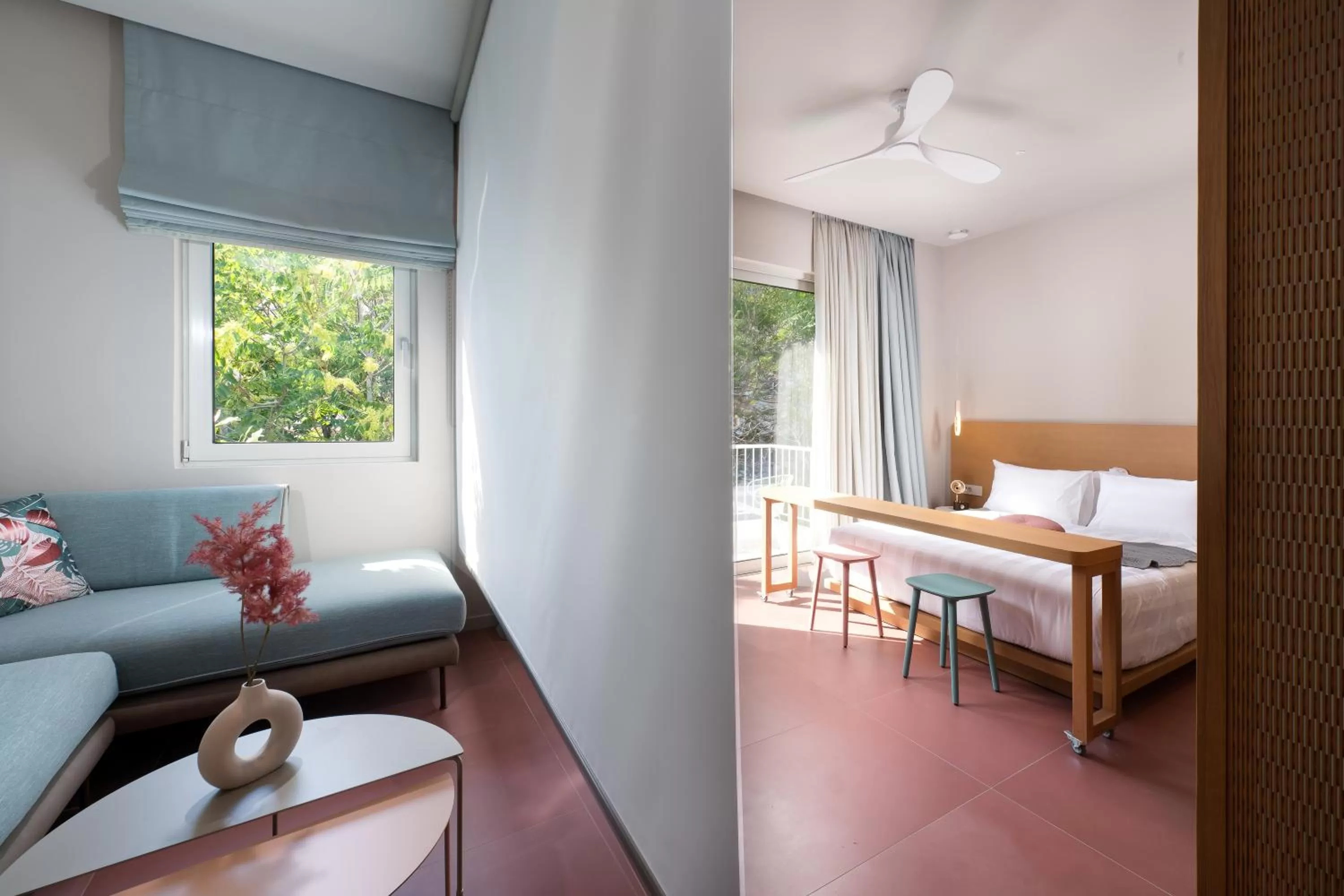 Bed in Alkima Athens Wellness Stay