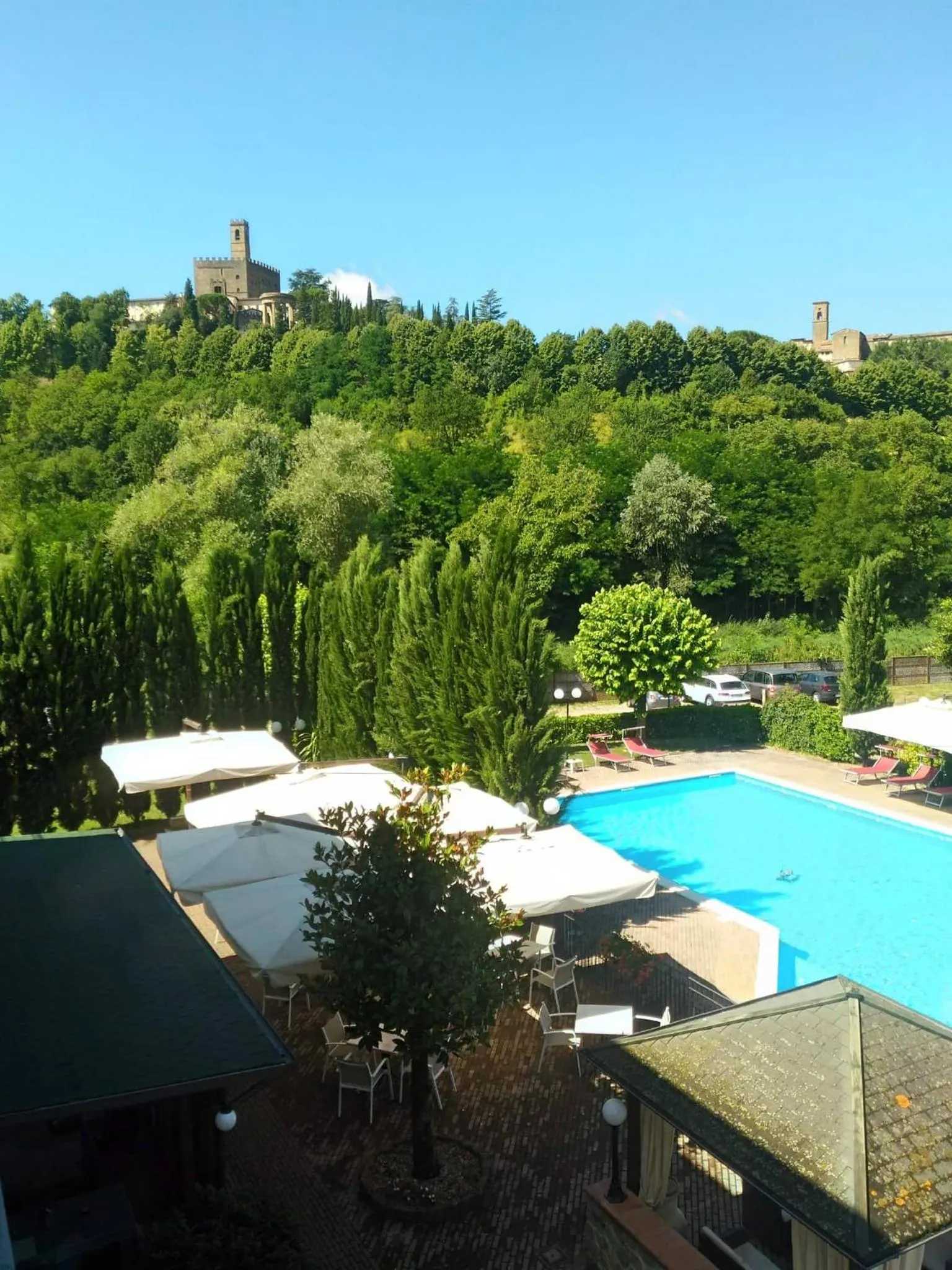 Pool view in Parc Hotel