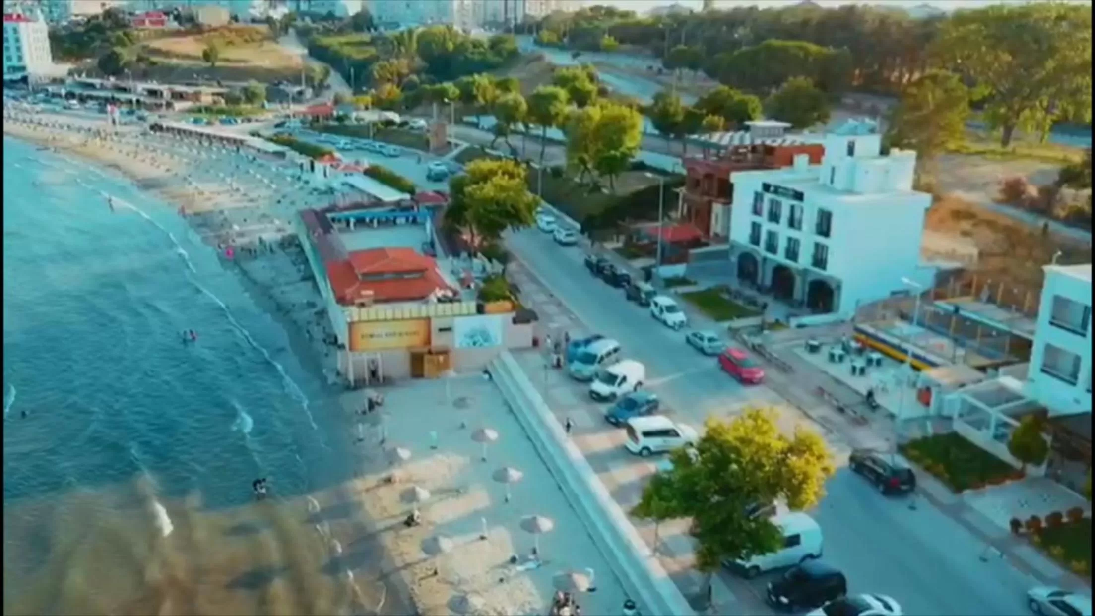 Bird's eye view in 8 Rooms Hotel