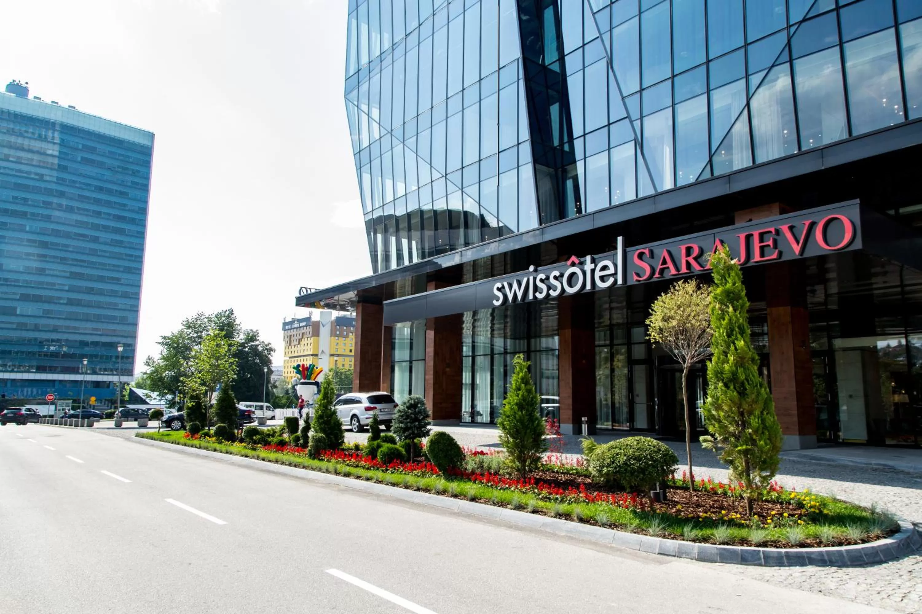 Property building in Swissotel Sarajevo