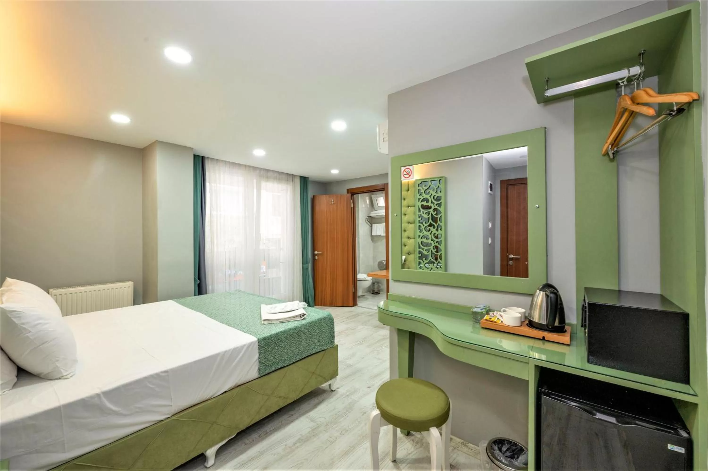 Photo of the whole room, Bed in Green Garden Hotel