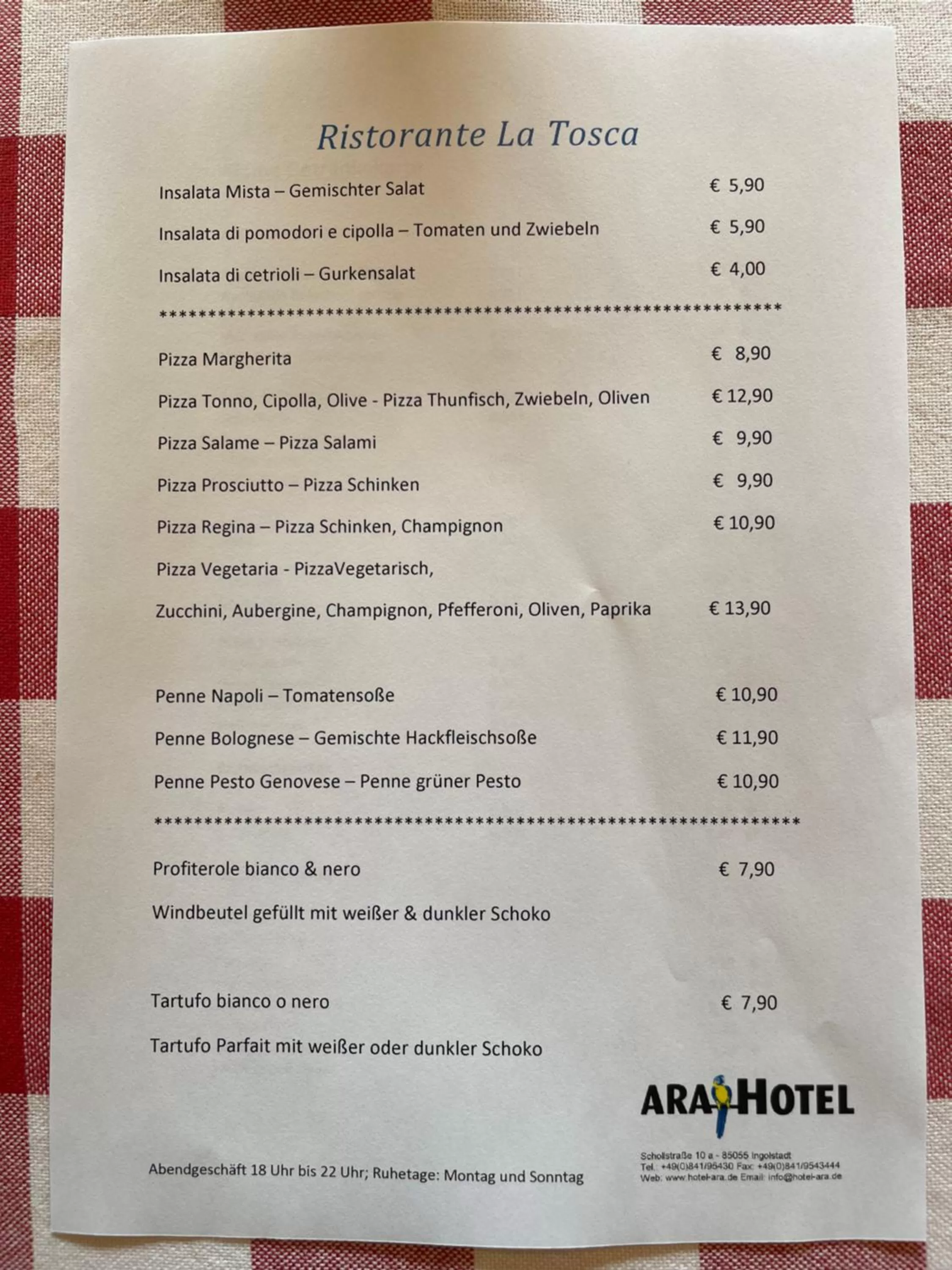 Restaurant/places to eat in Ara Classic