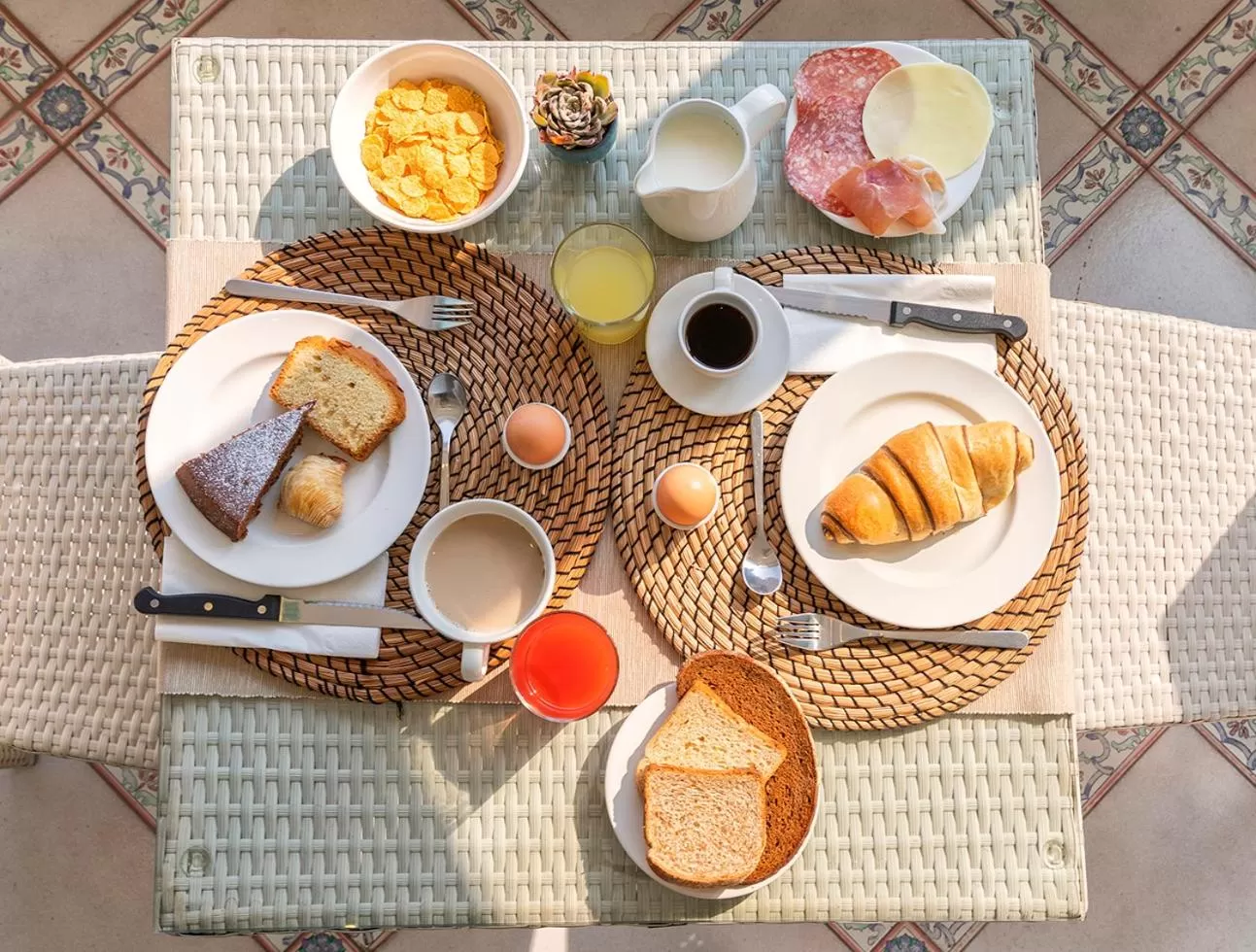 Food close-up in B&B Marcantonio - Ischia Ponte