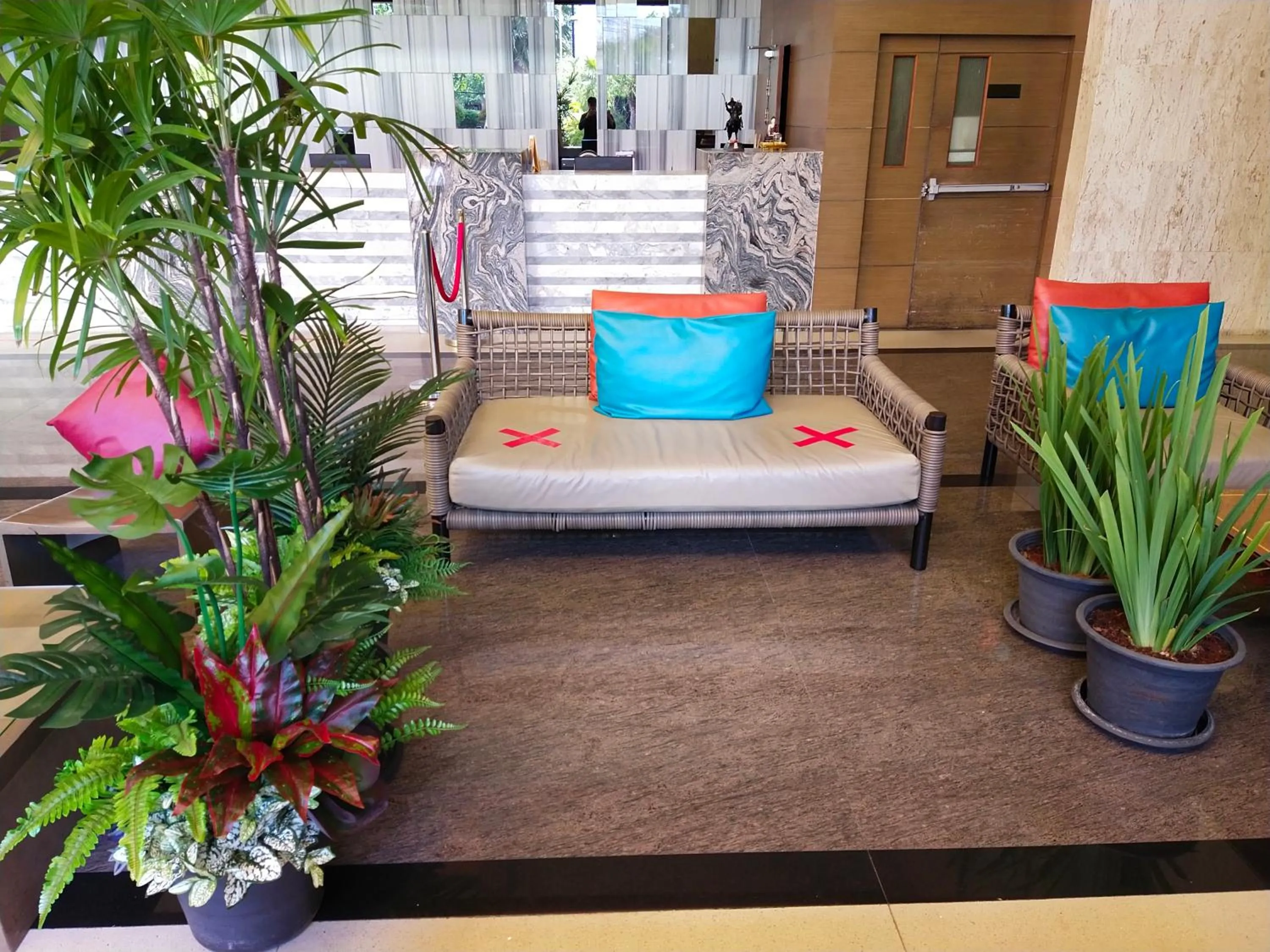 Lobby or reception in Grand Howard Hotel Bangkok