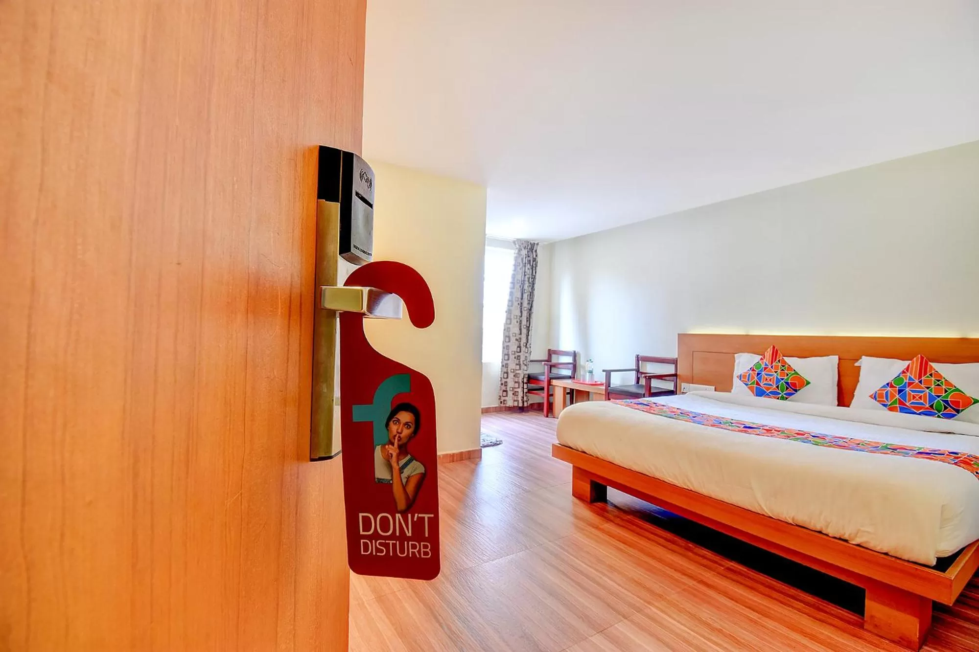 Bed in FabHotel Abirami Grand Inn - Nr Bryant Park