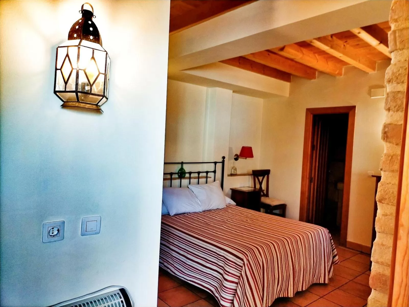 Bedroom, Bed in Abadía Hotel