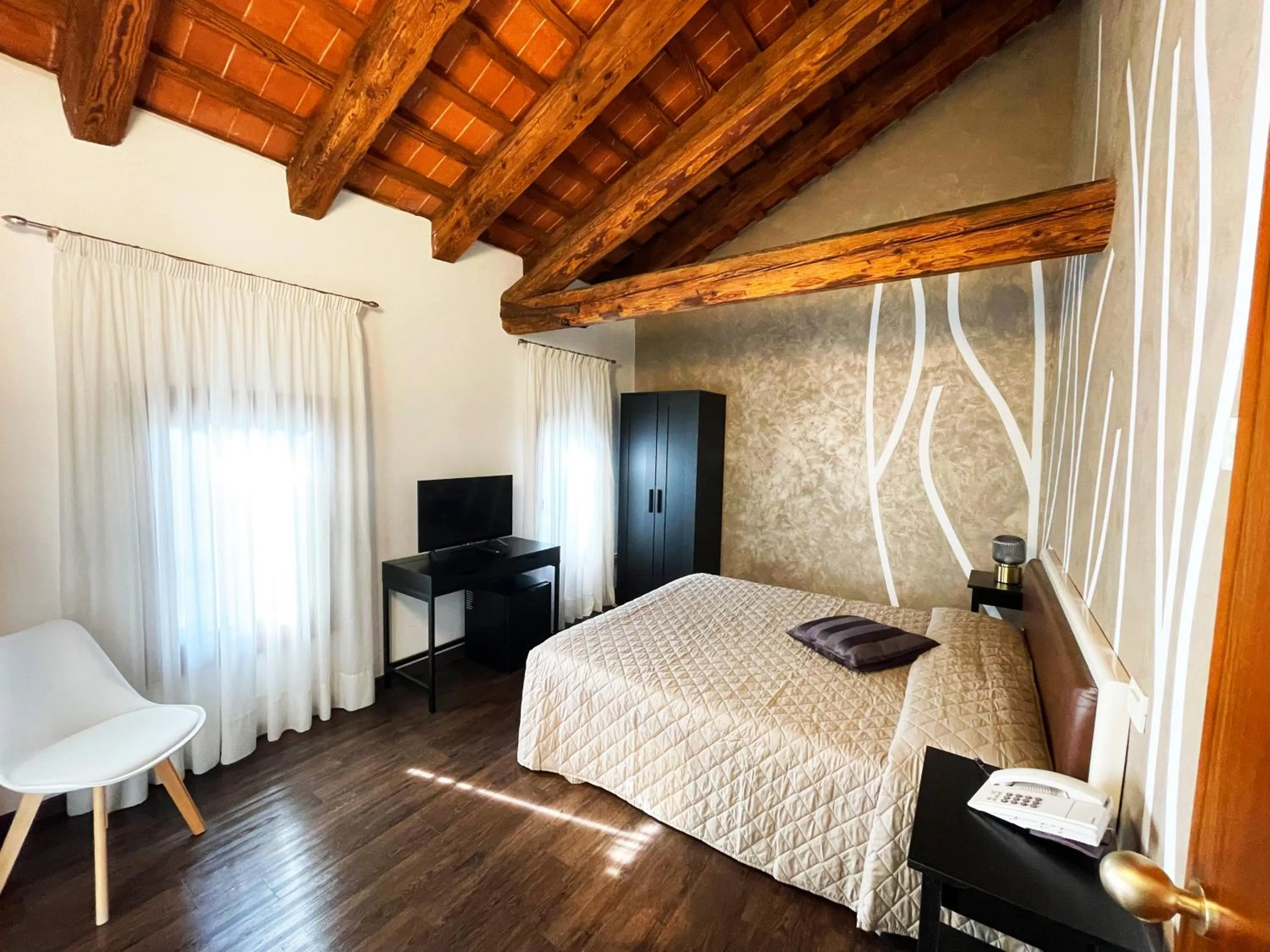 Bed in Hotel Villa Braida