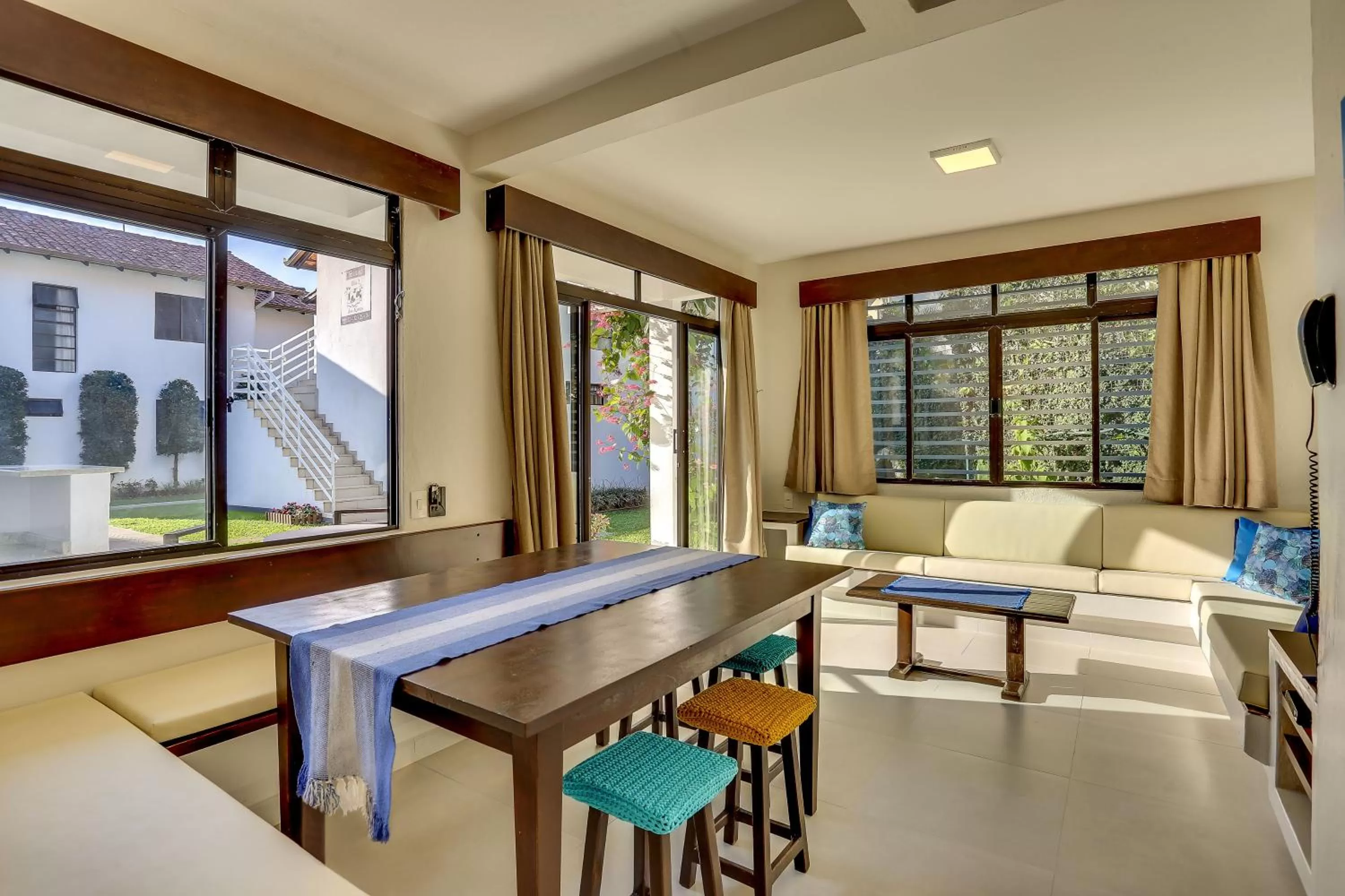 Living room in Hotel Sete Ilhas