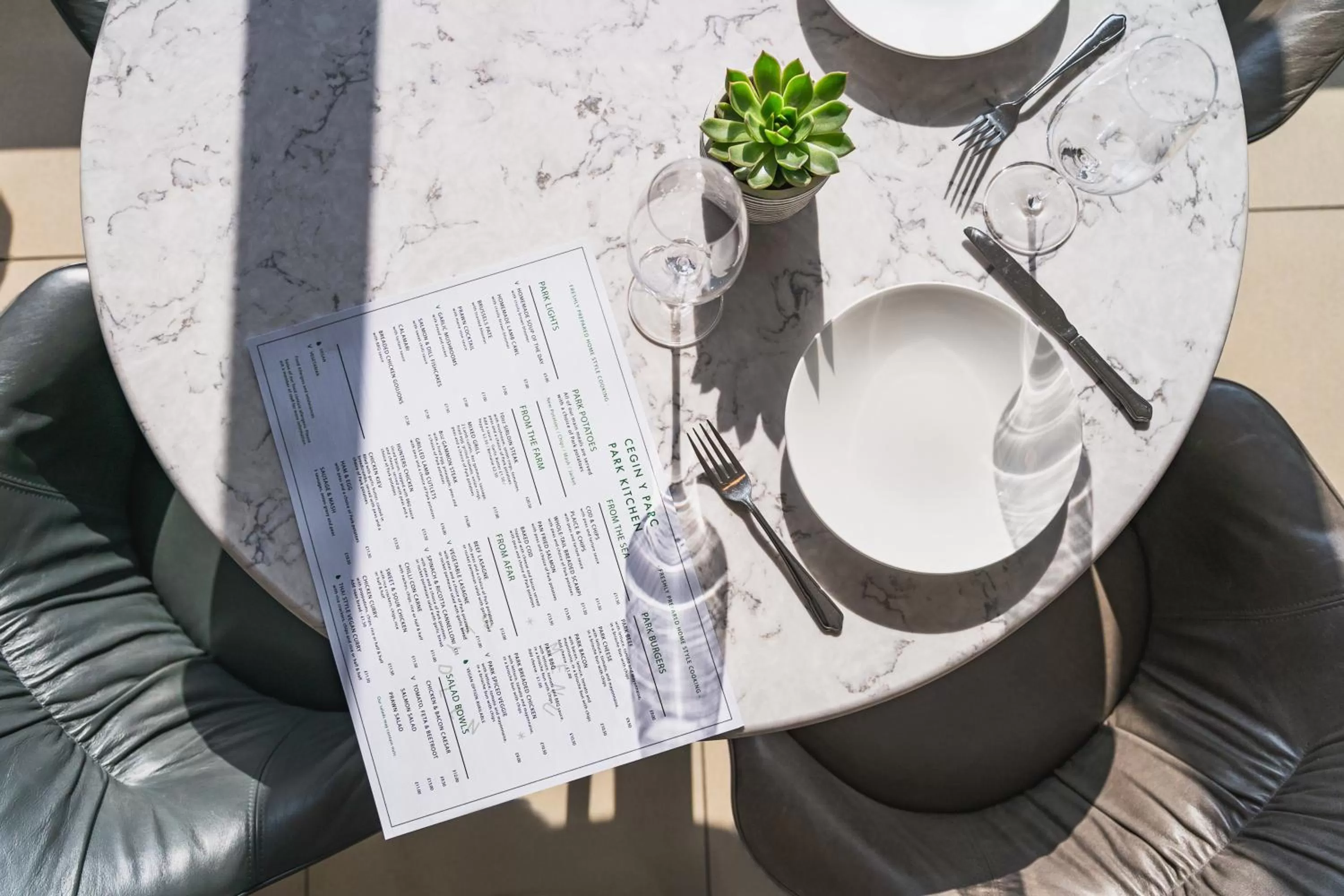 Dining area in Aberystwyth Park Lodge Hotel