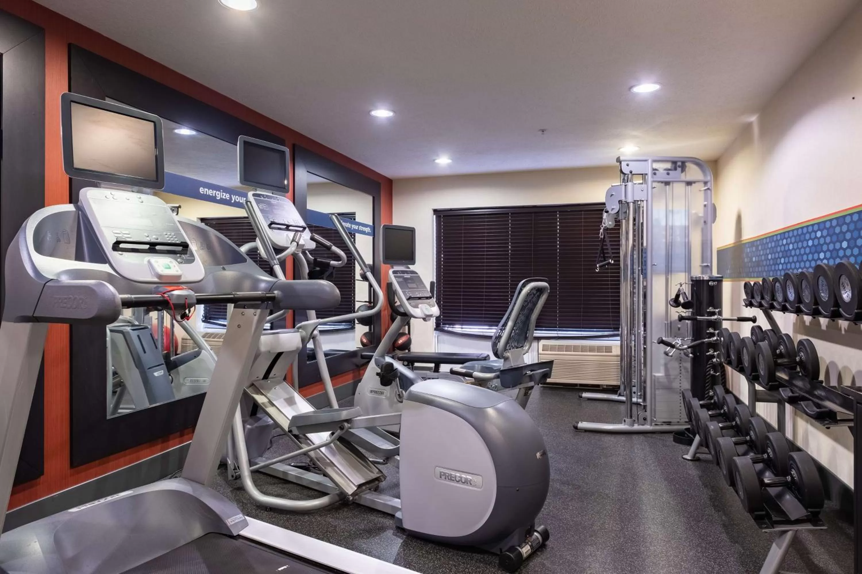 Fitness centre/facilities in Hampton Inn Richfield