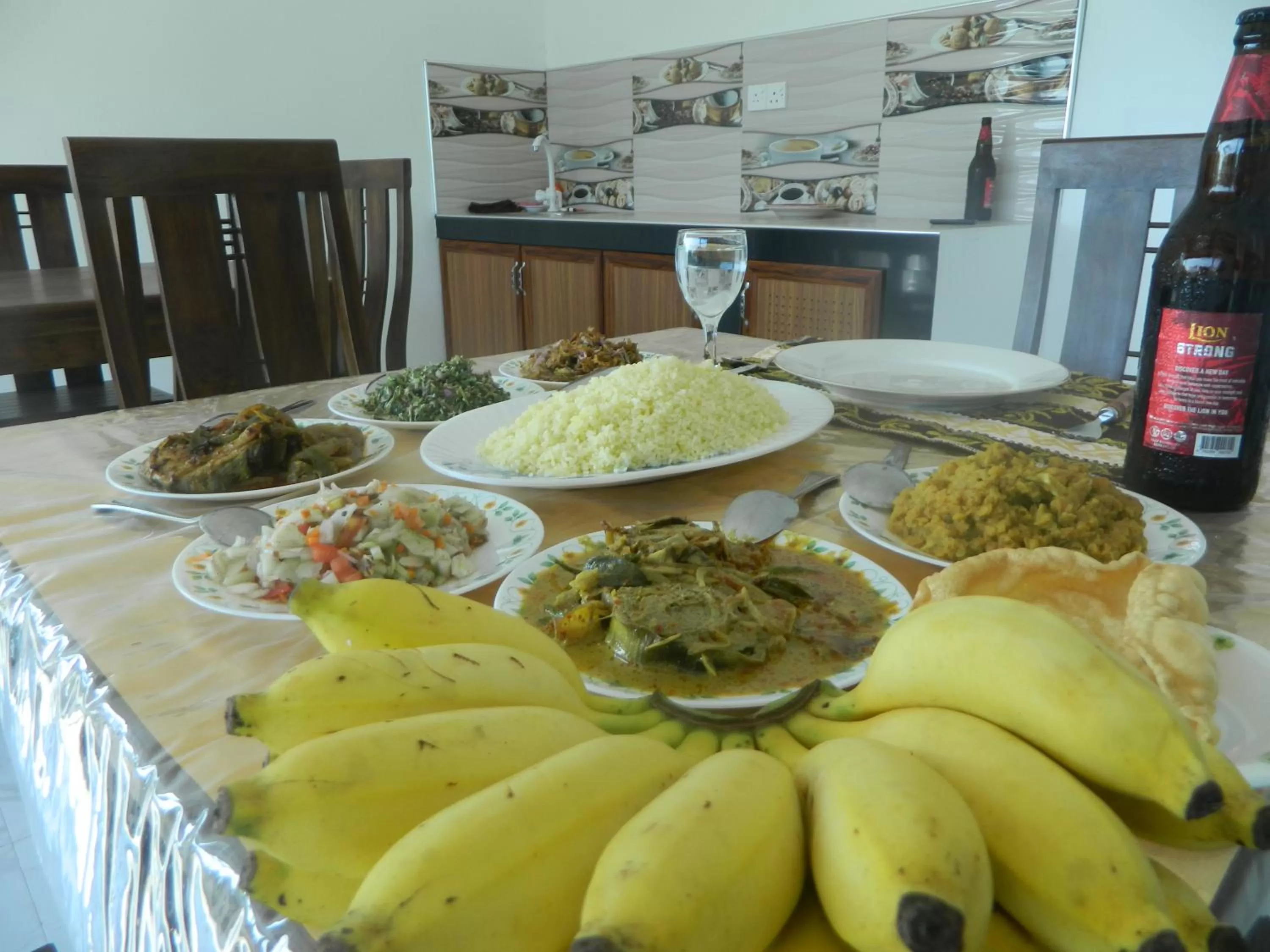 Food in New Ocean Vibes Ahangama