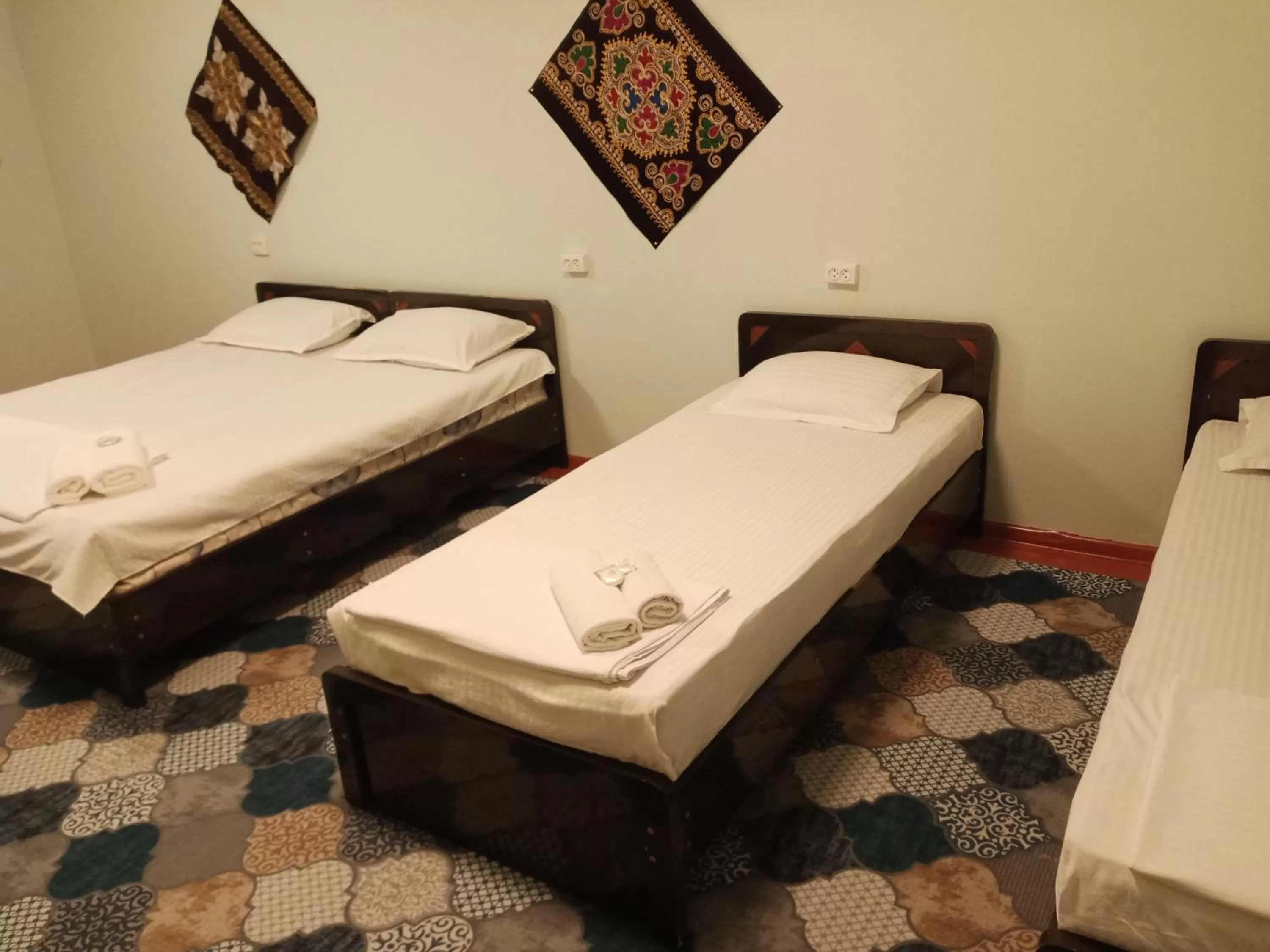 Bed in Hotel Uncle Kolya Boutique