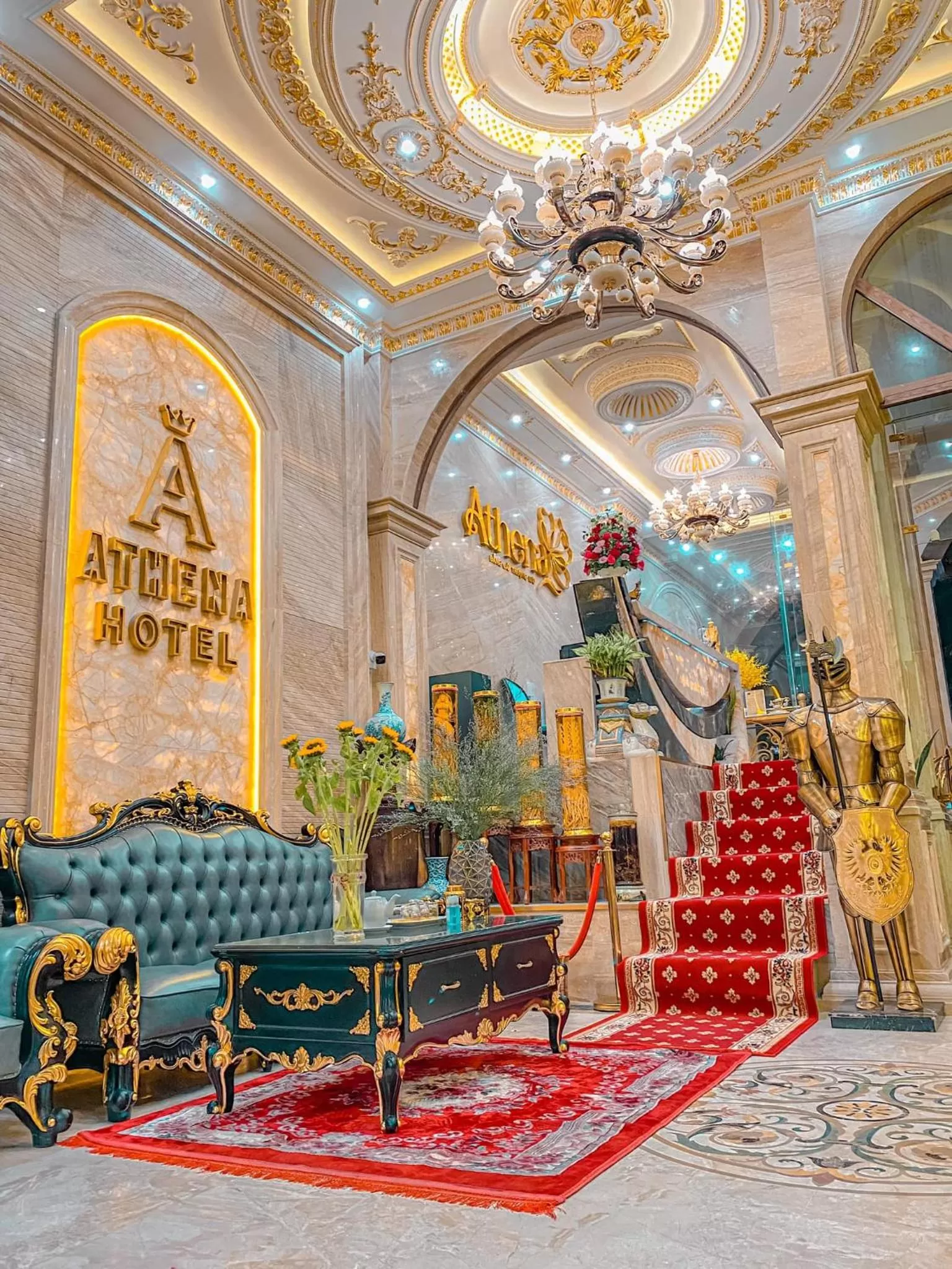 Living room in Athena Hotel Quy Nhơn