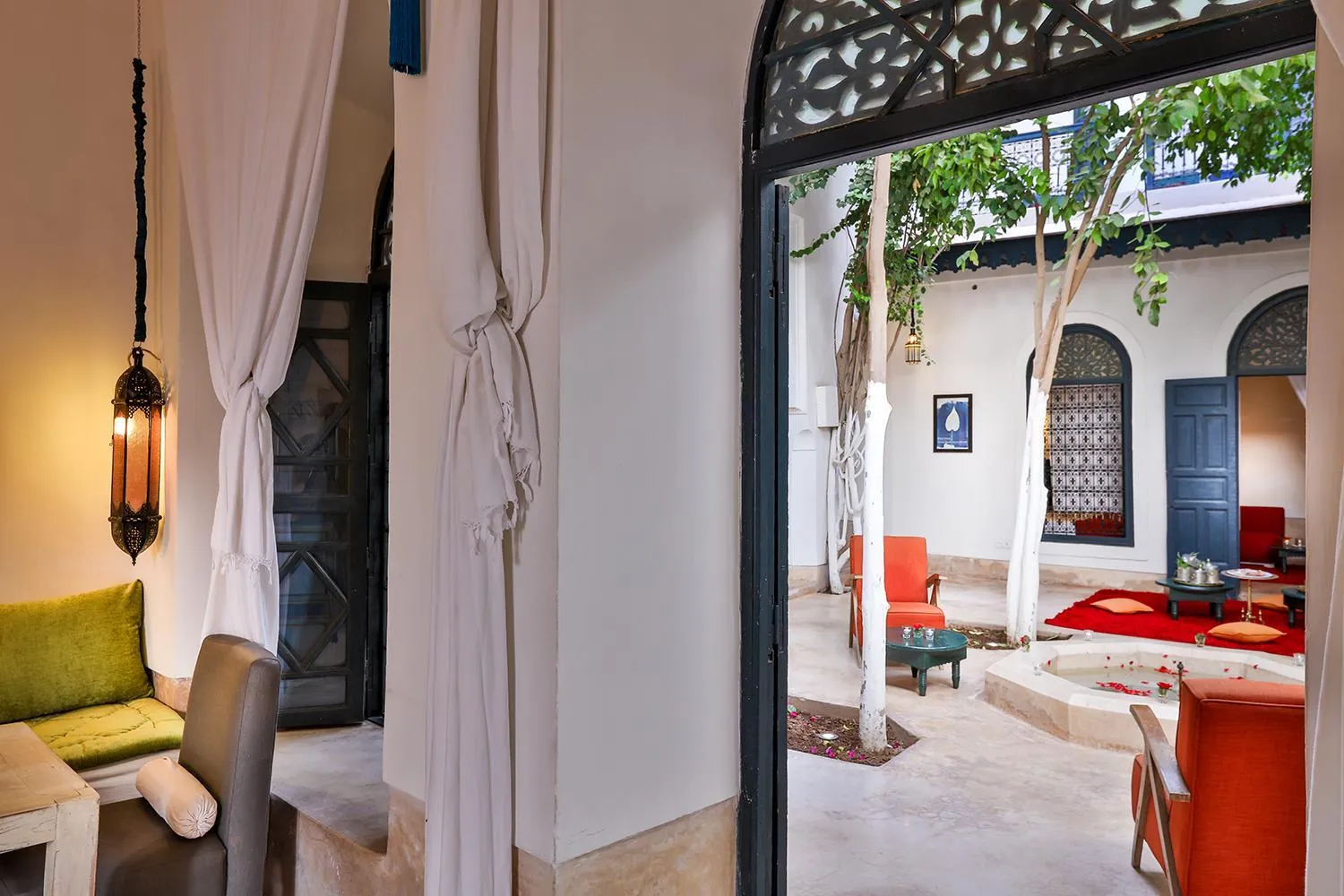 Patio in Hotel & Spa Dar Sara