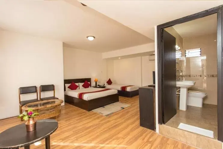 Family Room in Thamel Eco Resort Family Room in Thamel Eco Resort