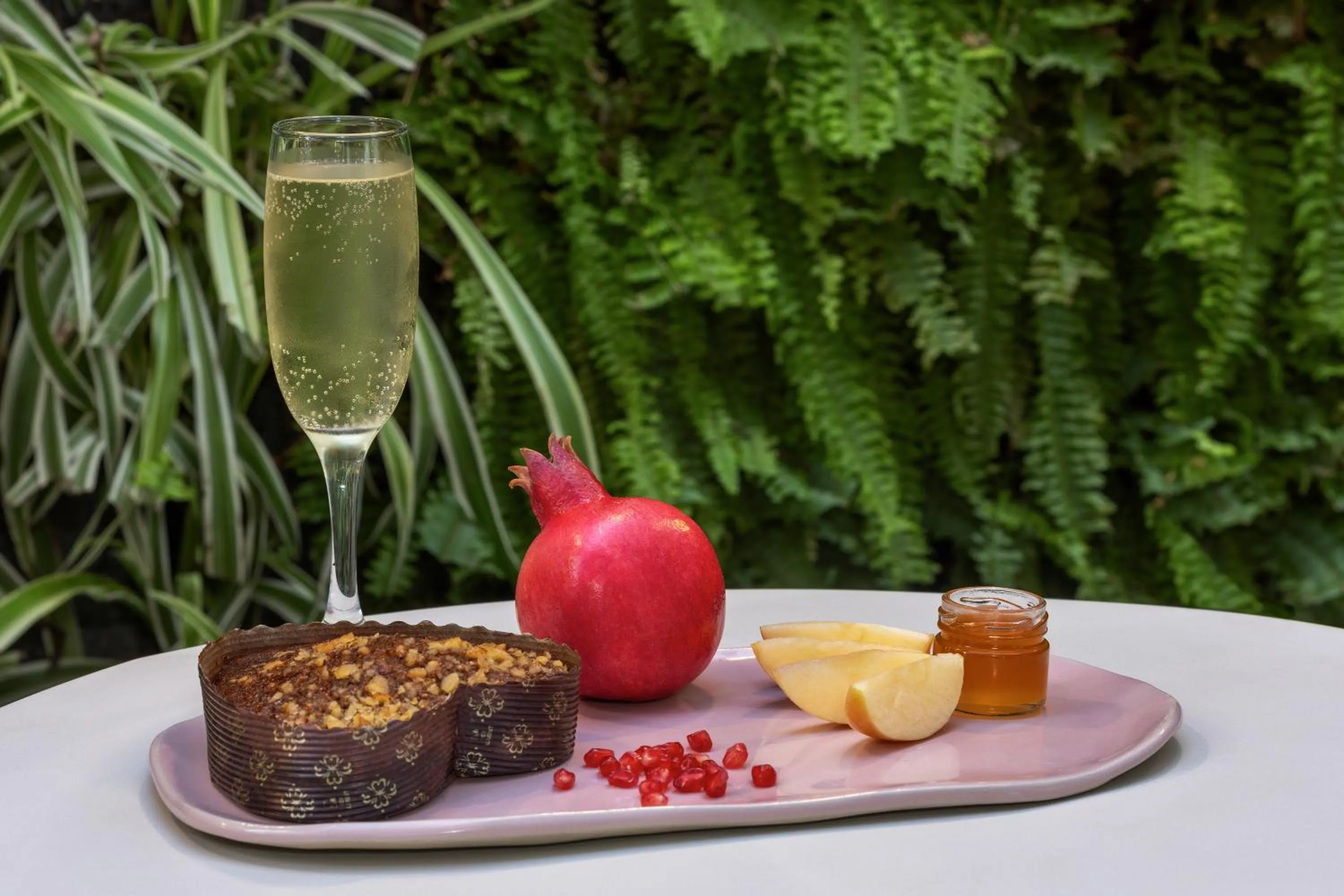 Garden in The Muse Boutique Hotel Tel Aviv