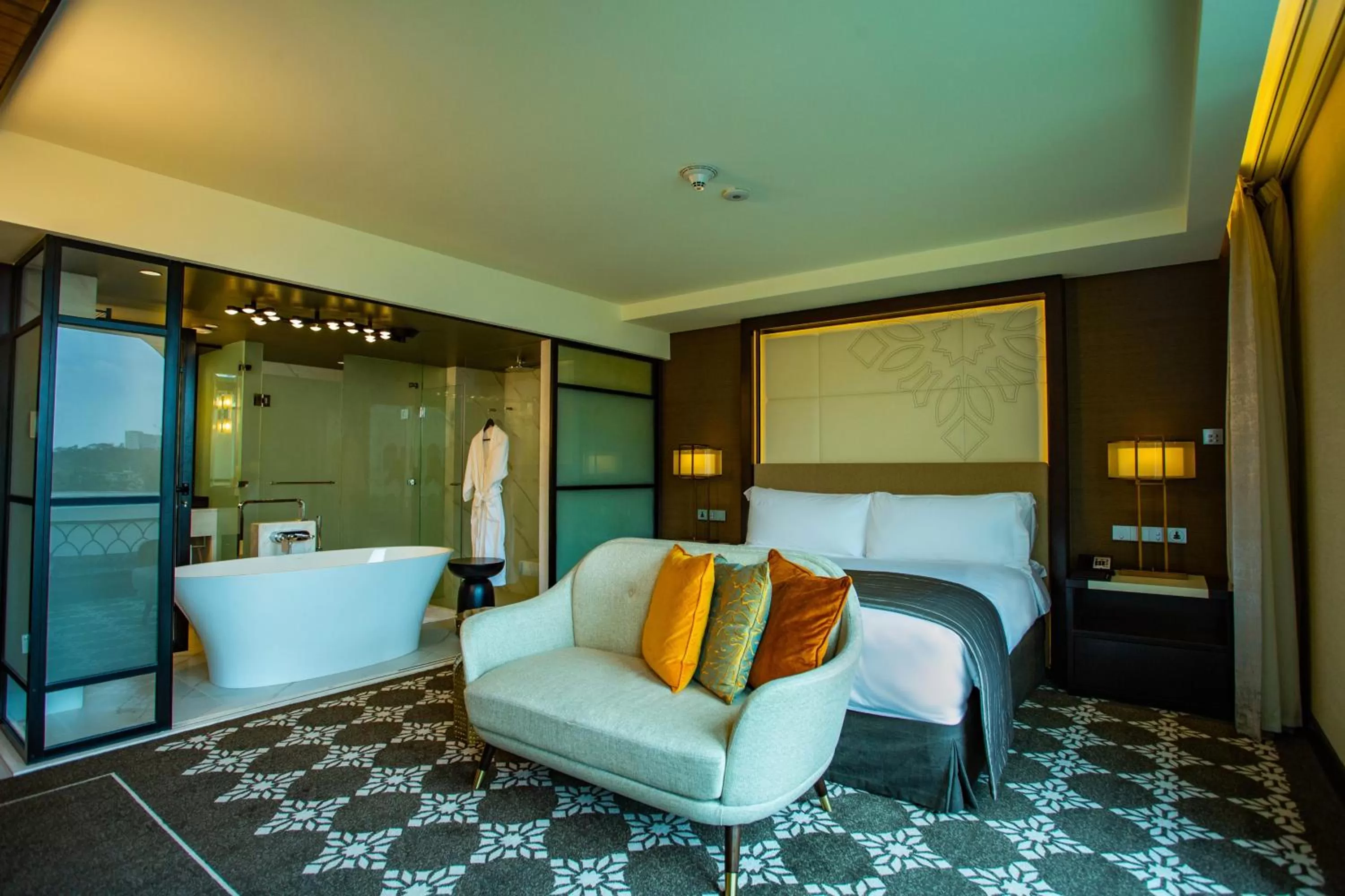 Photo of the whole room, Bed in InterContinental Dhaka by IHG