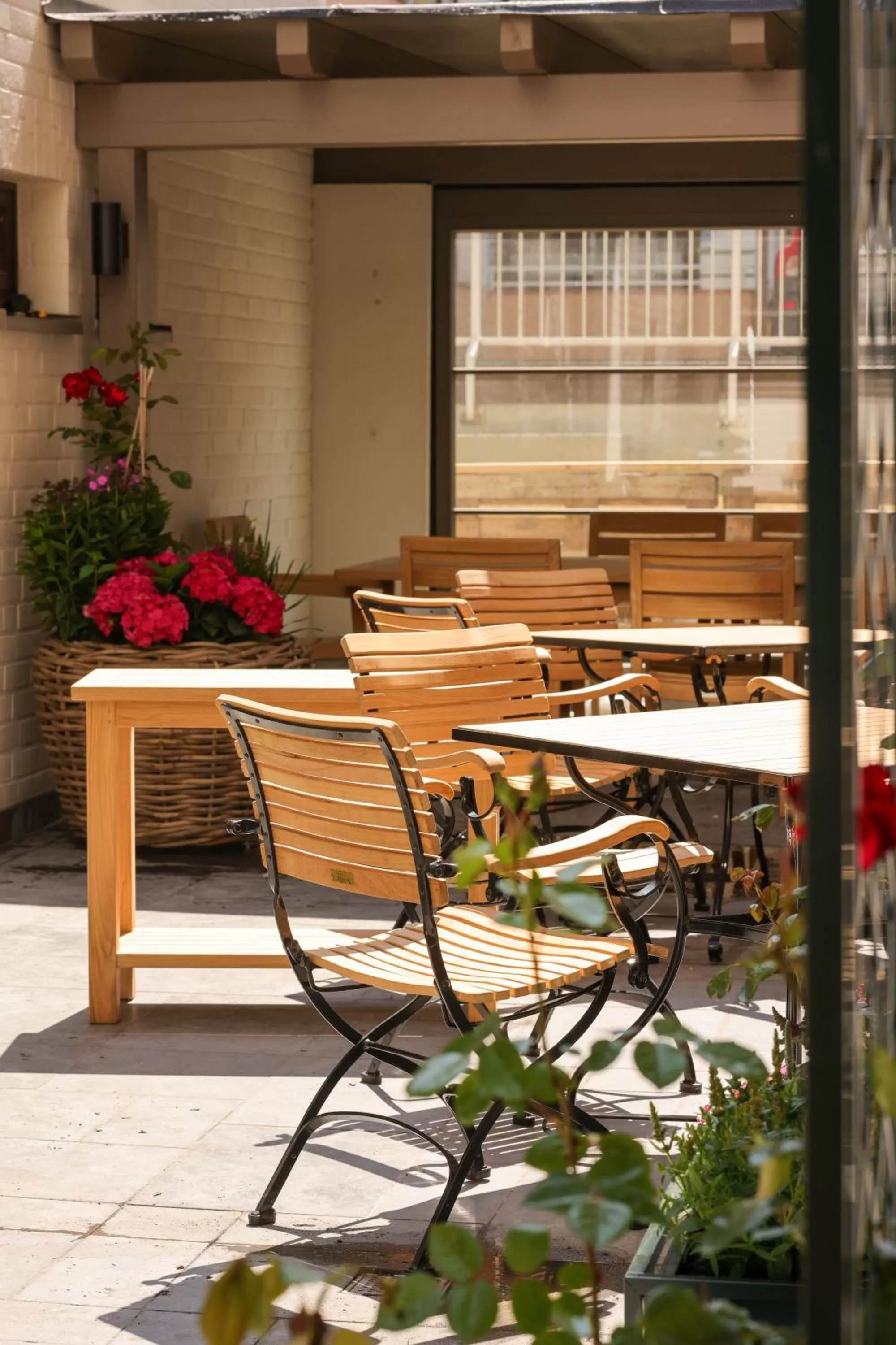 Patio in Mimosa Hotel