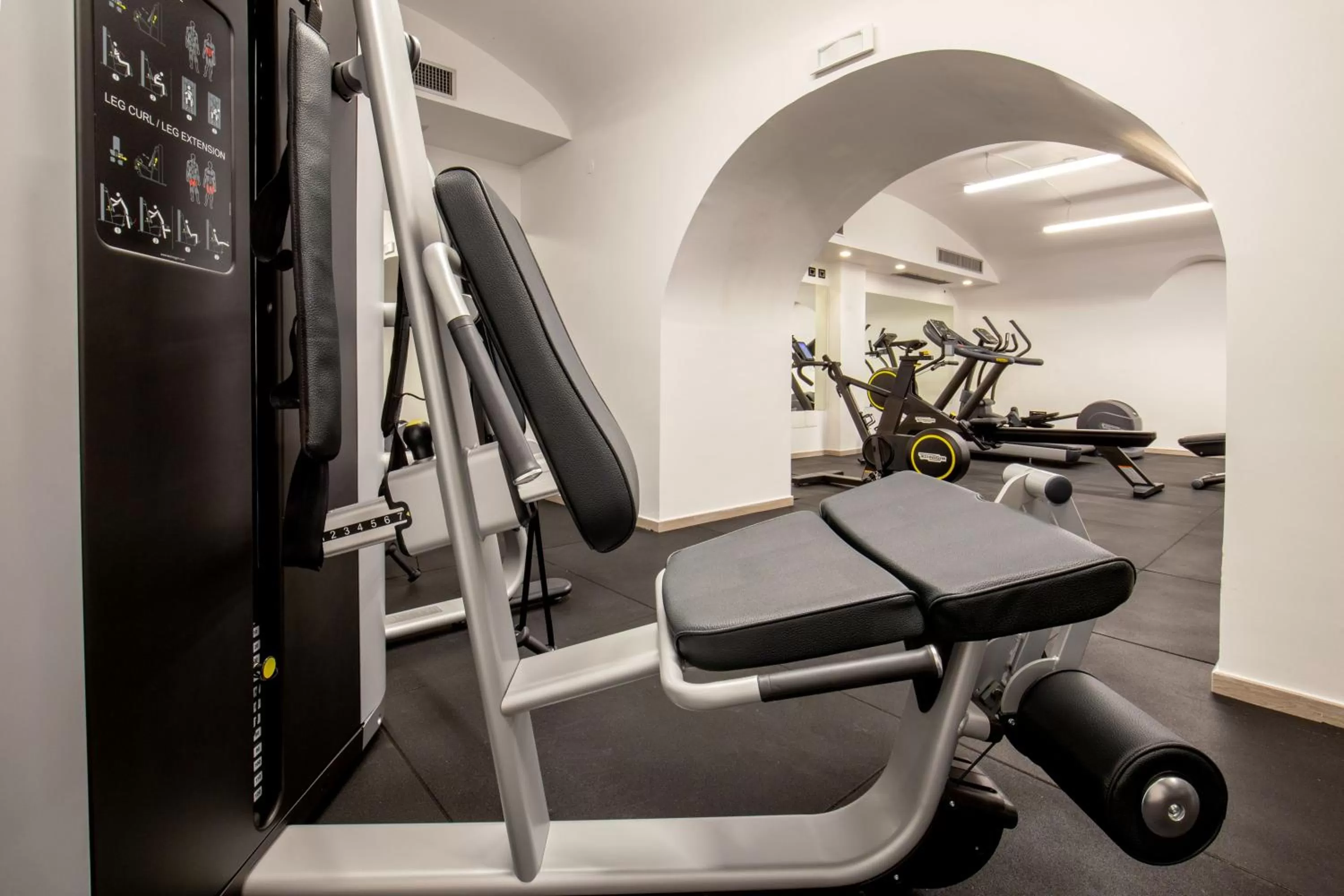 Fitness centre/facilities in Gioberti Art Hotel