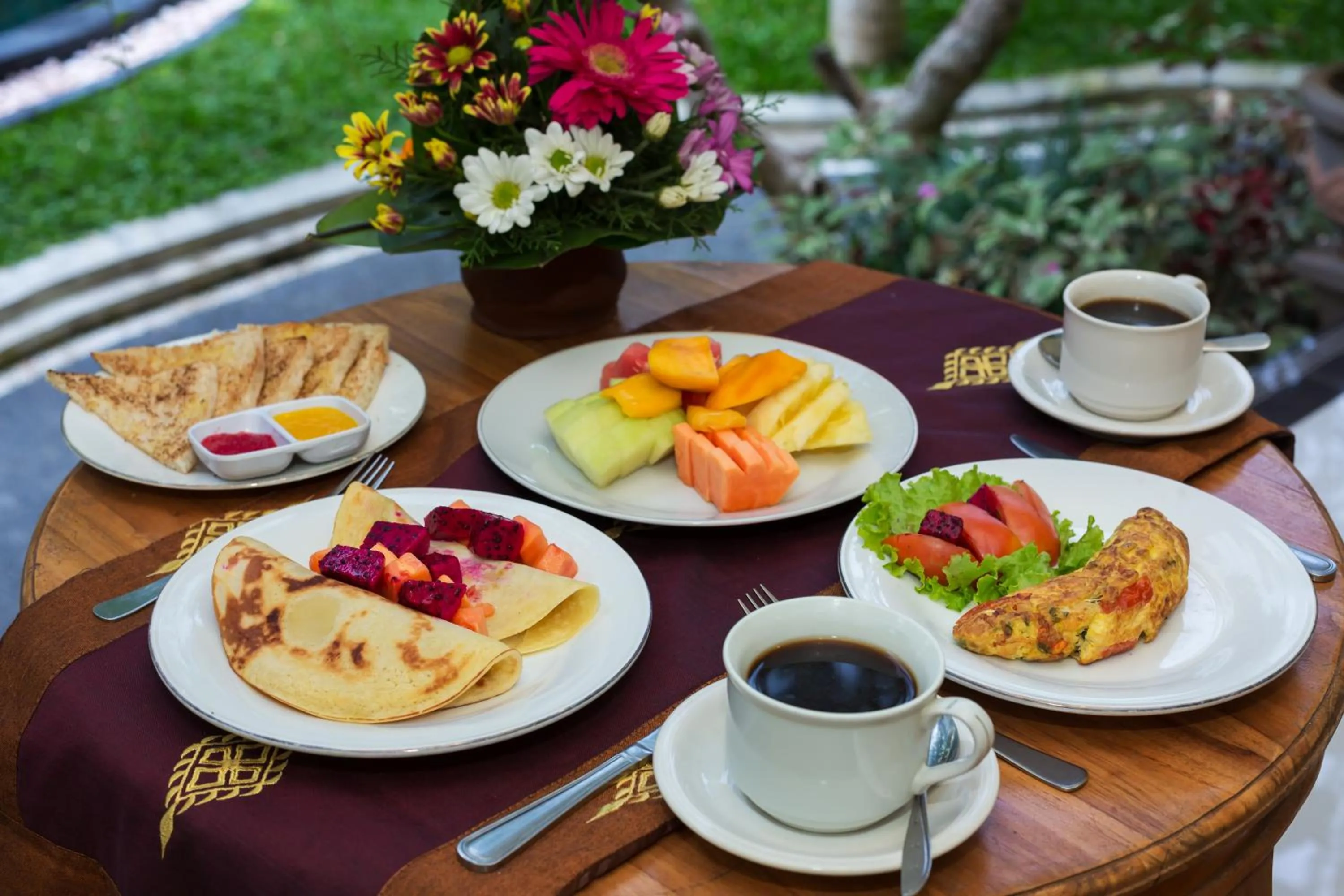 Food close-up in Padma Ubud Retreat