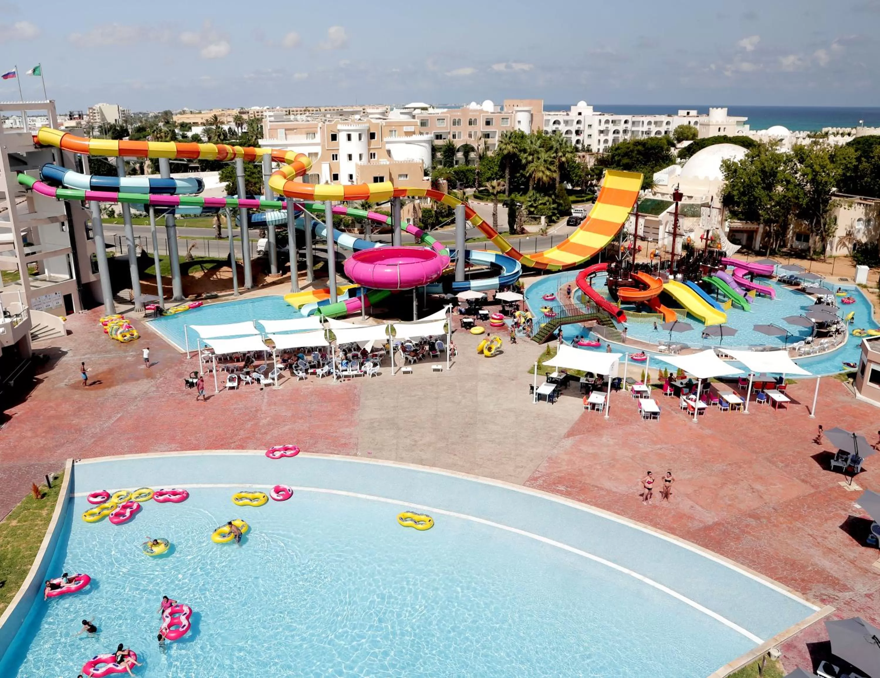 Aqua park in Mahdia Beach & Aqua Park