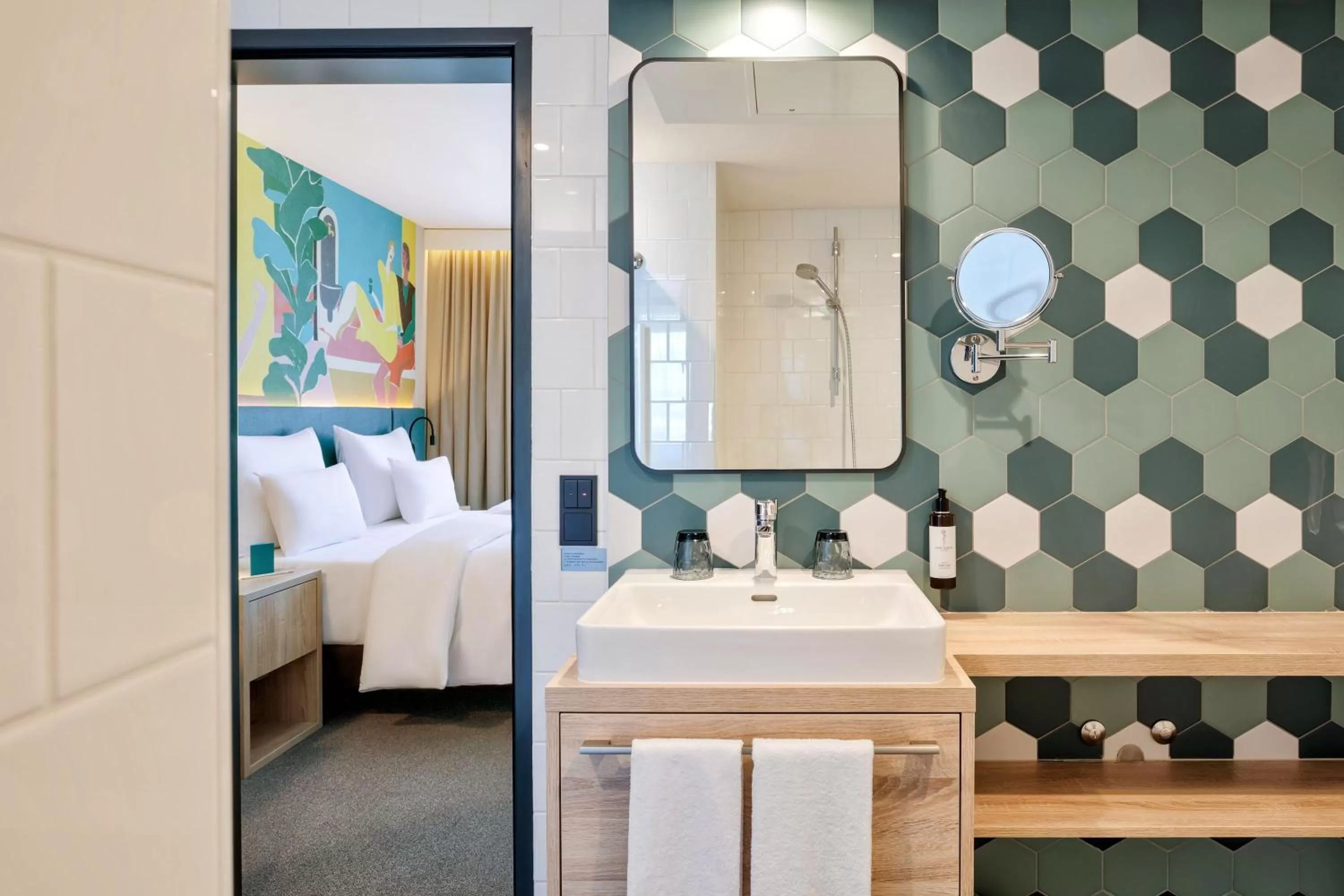 Bathroom in BASSENA Wien Messe Prater