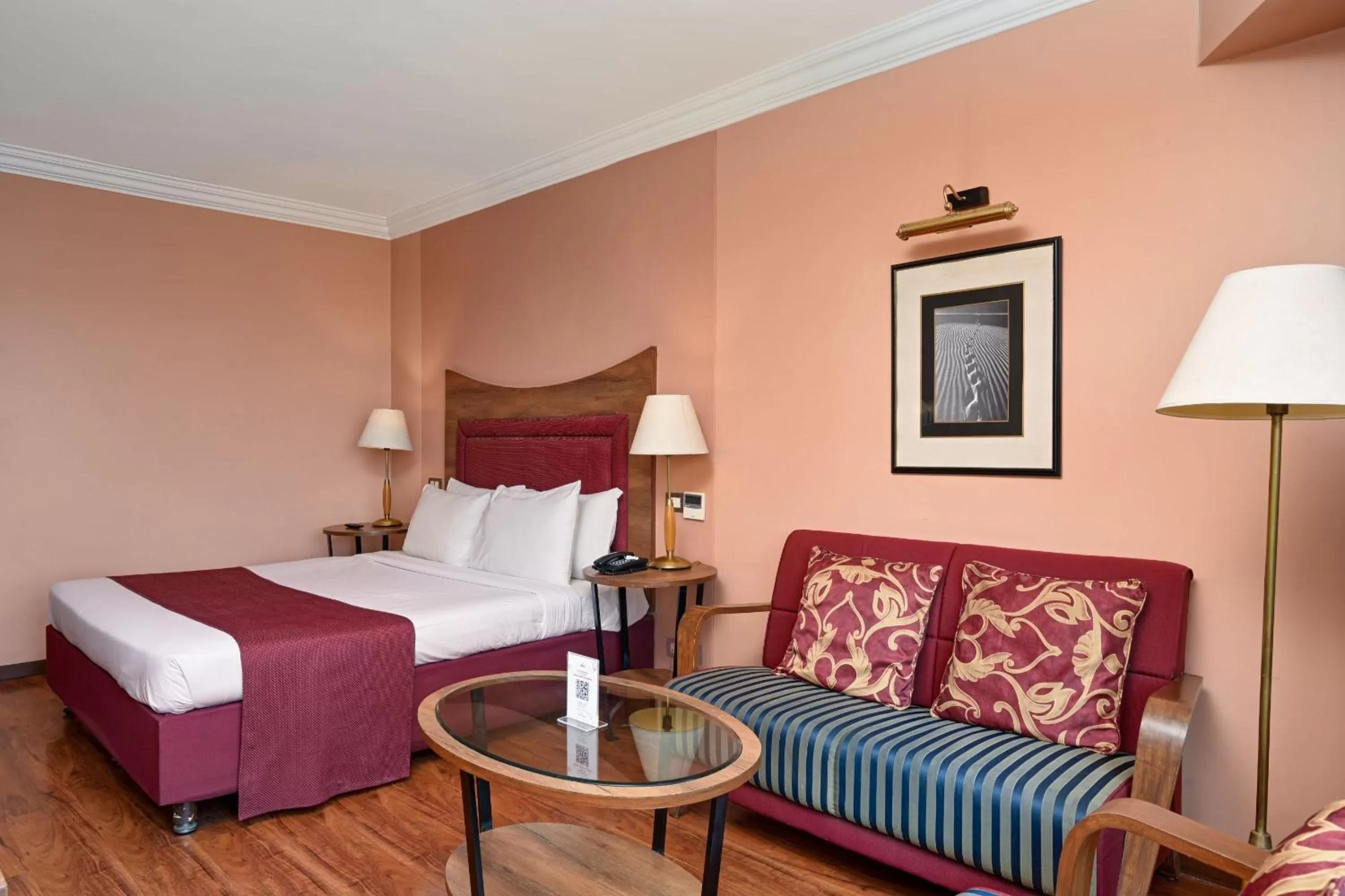 Bedroom, Bed in The Cama - A Sabarmati Riverfront Hotel