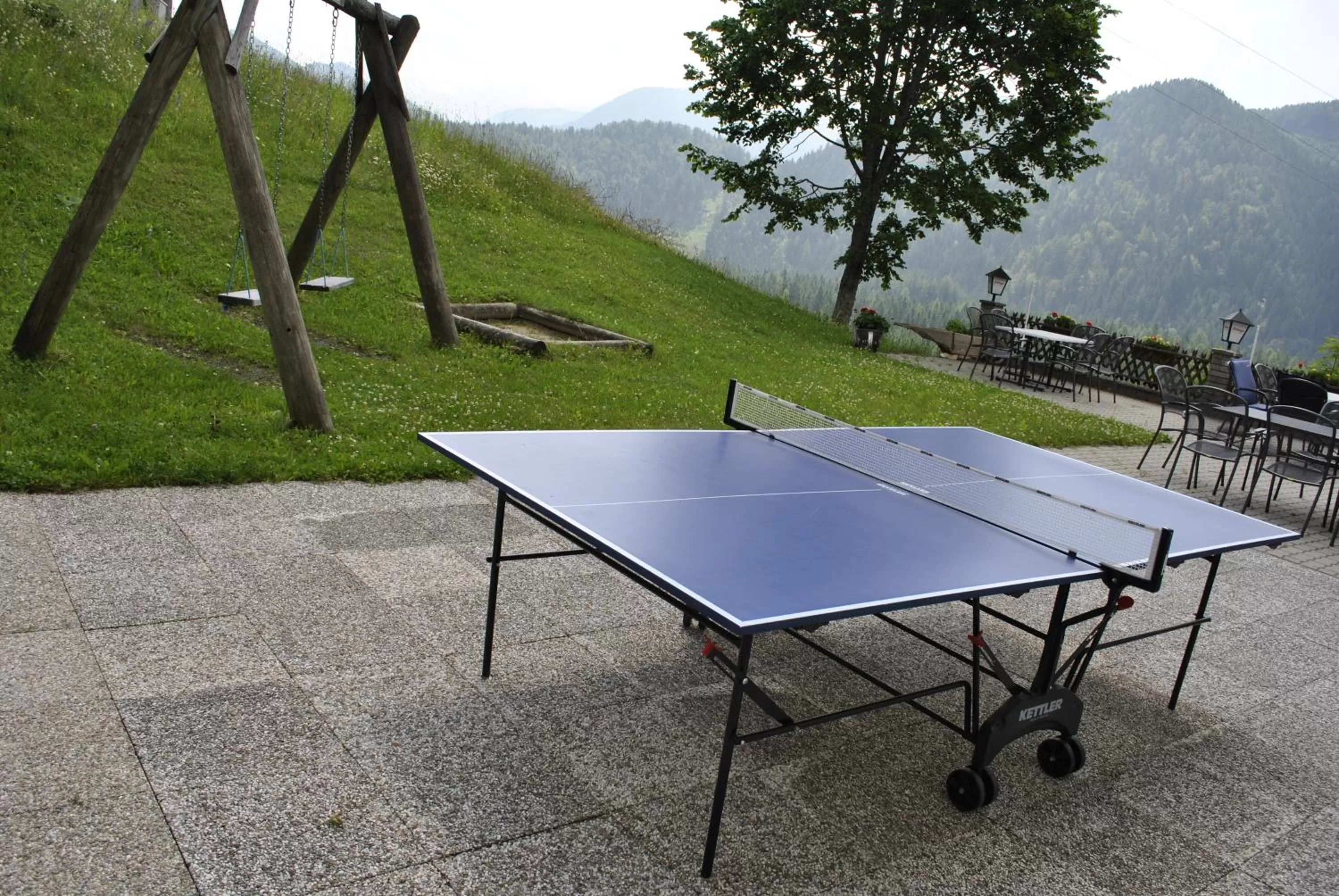 Children play ground in Bed&Breakfast Lausegger