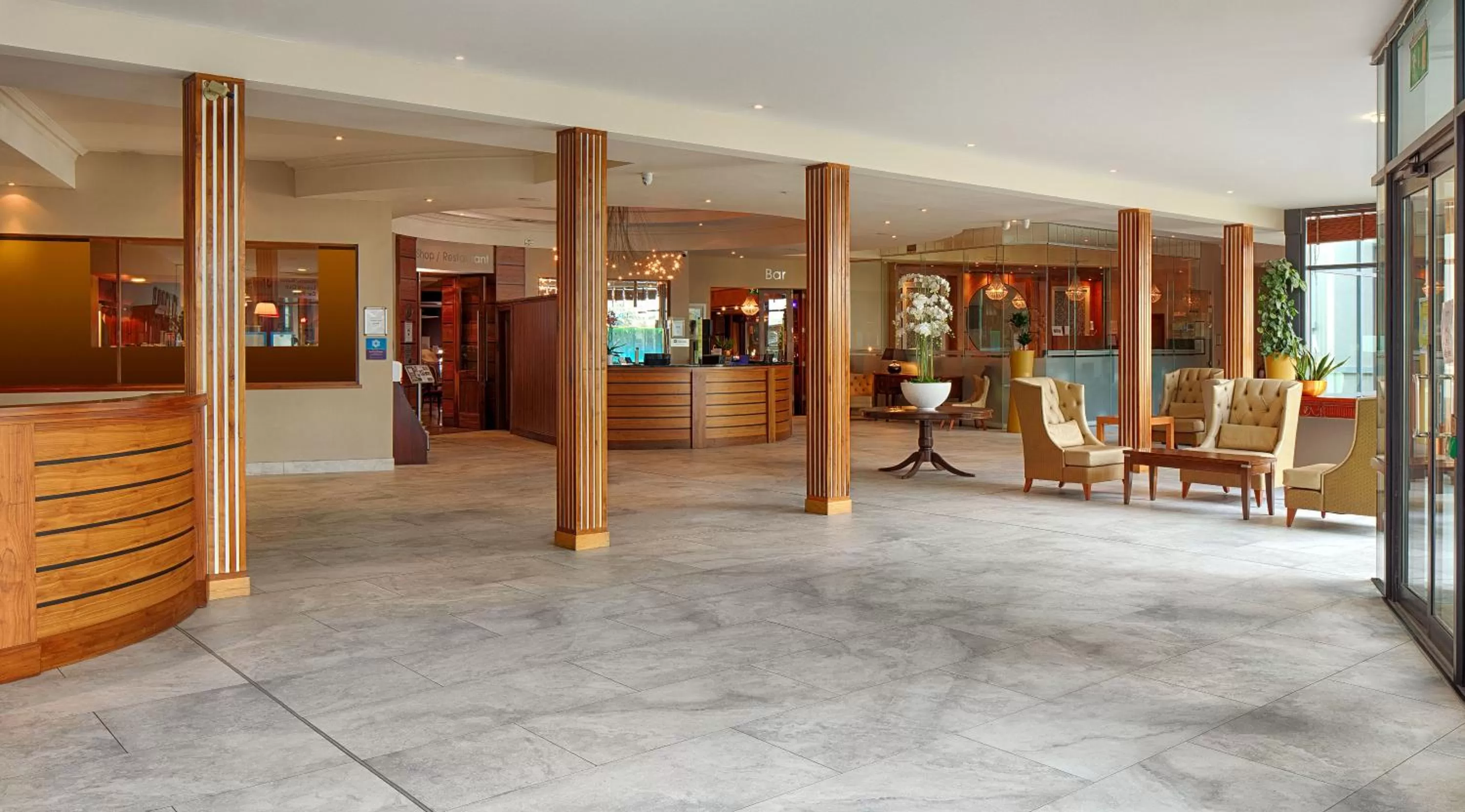 Lobby or reception in Green Isle Hotel, Dublin