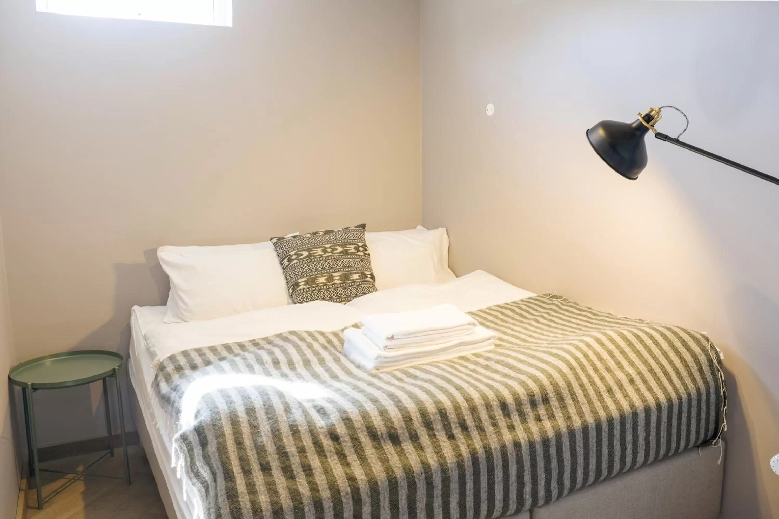 Bed in Saga Studios by Heimaleiga