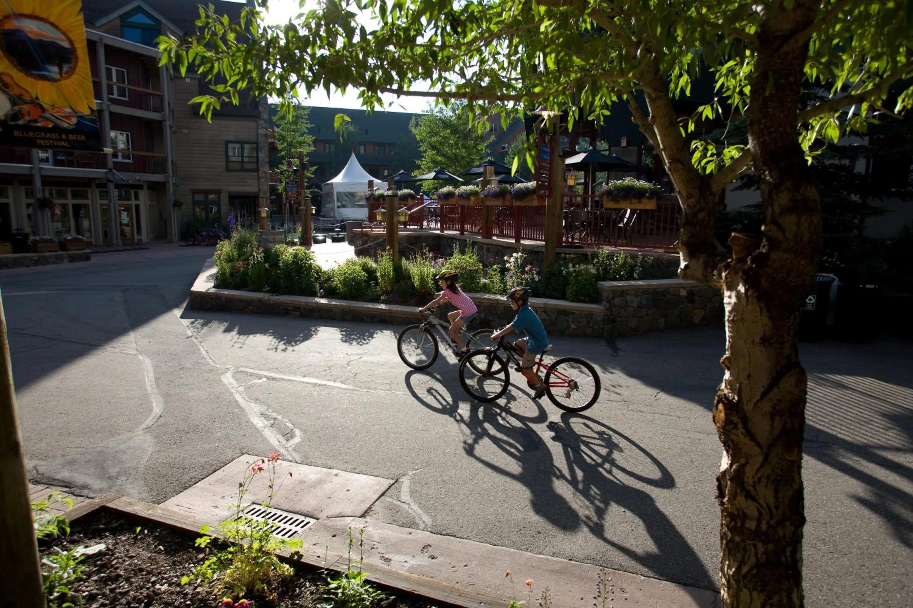 Cycling, BBQ Facilities in River Run Village by Keystone Resort
