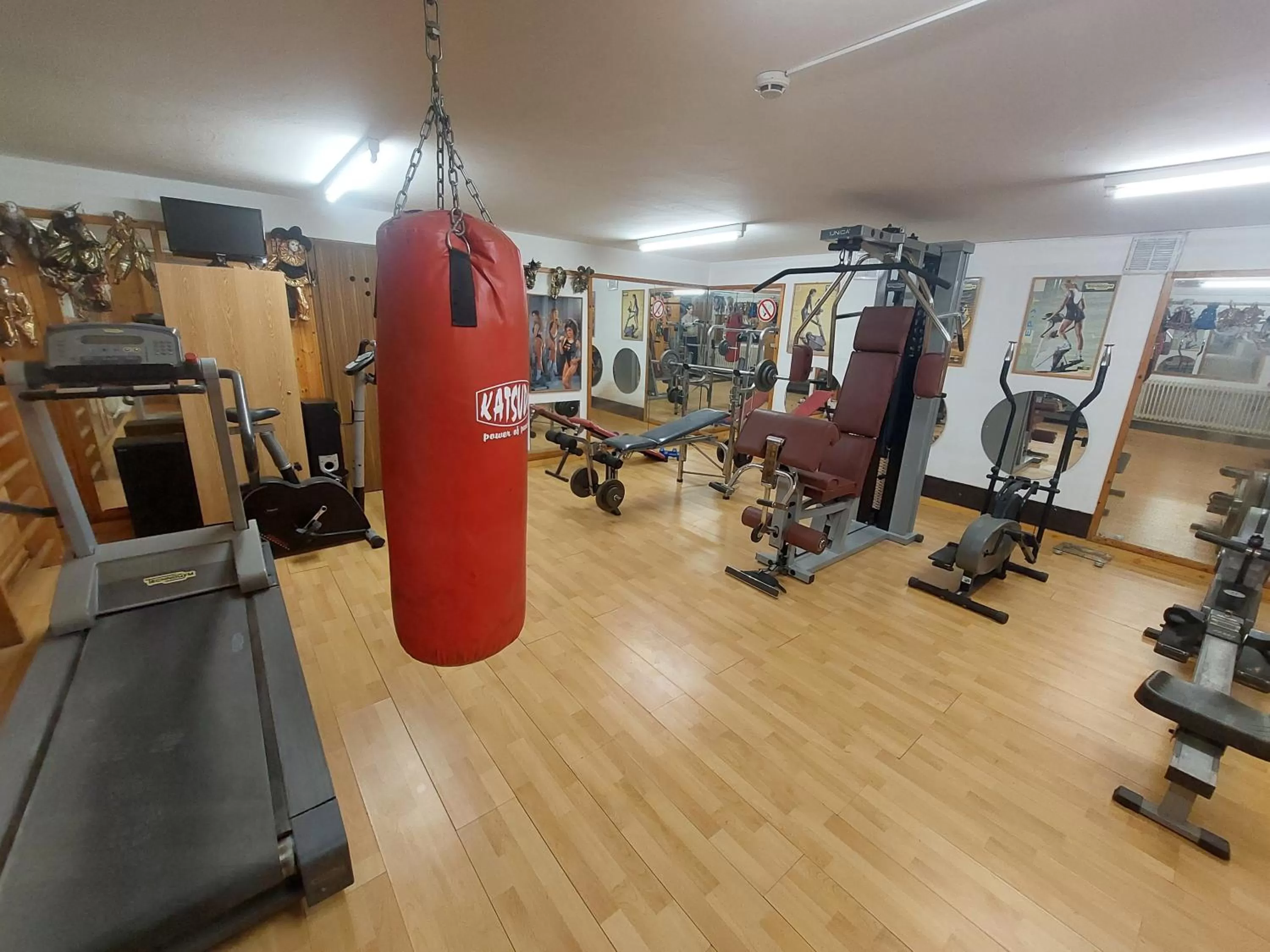 Fitness centre/facilities in Hotel Panorama