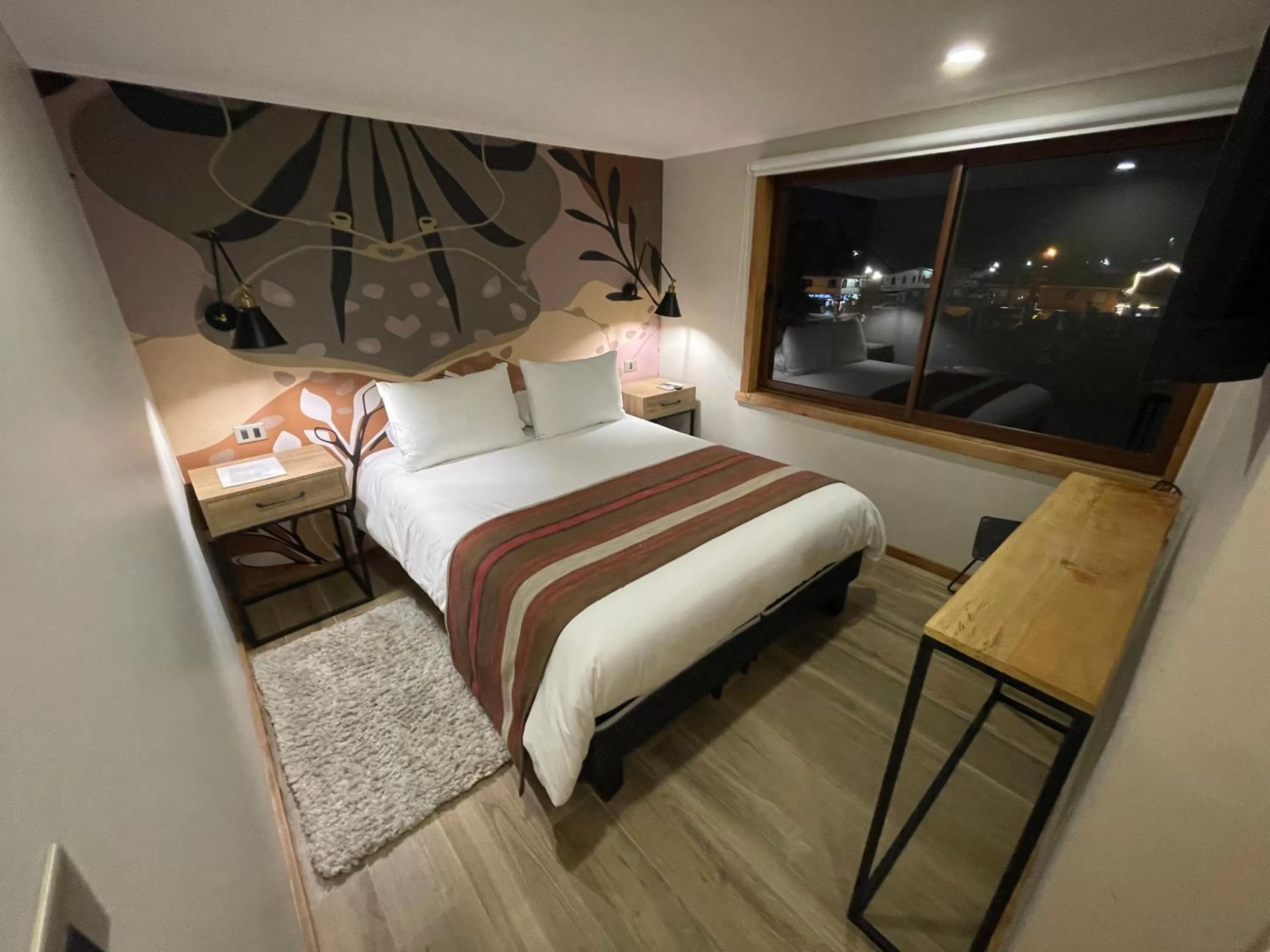 Bedroom, Bed in Mawün Hotel Pucón