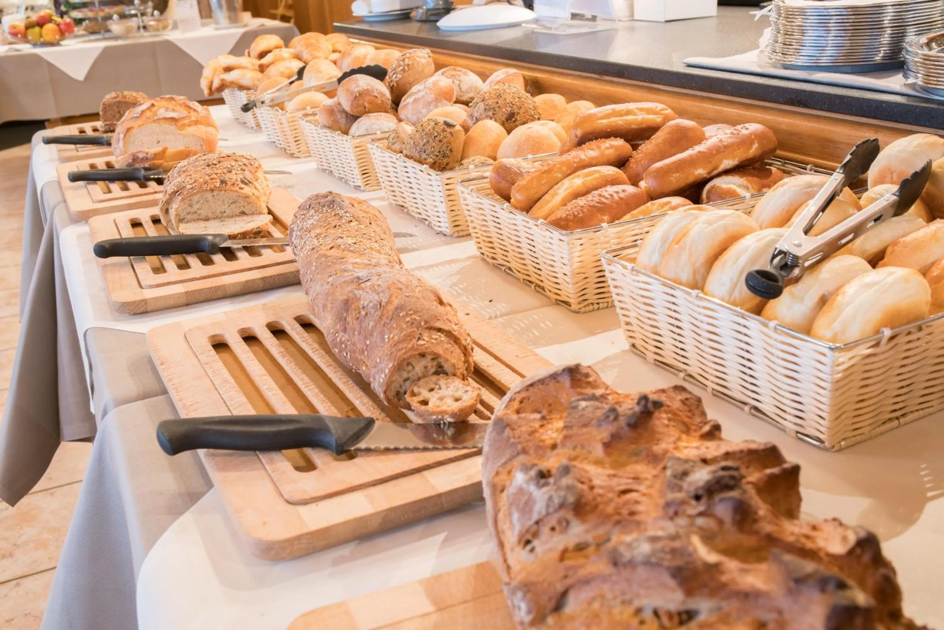 Buffet breakfast in Best Western Hotel Rebstock