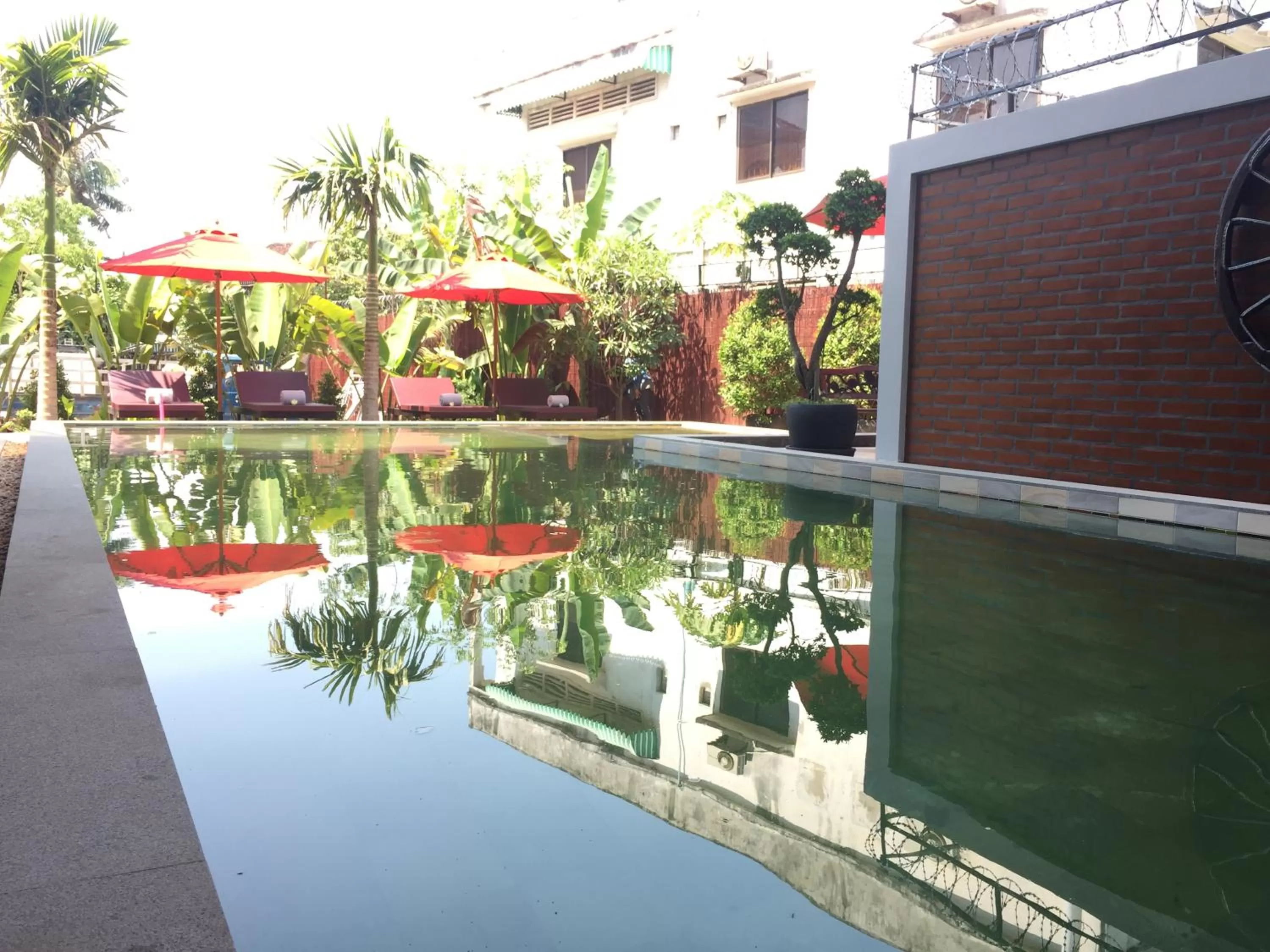 Swimming pool in BB Angkor Residence