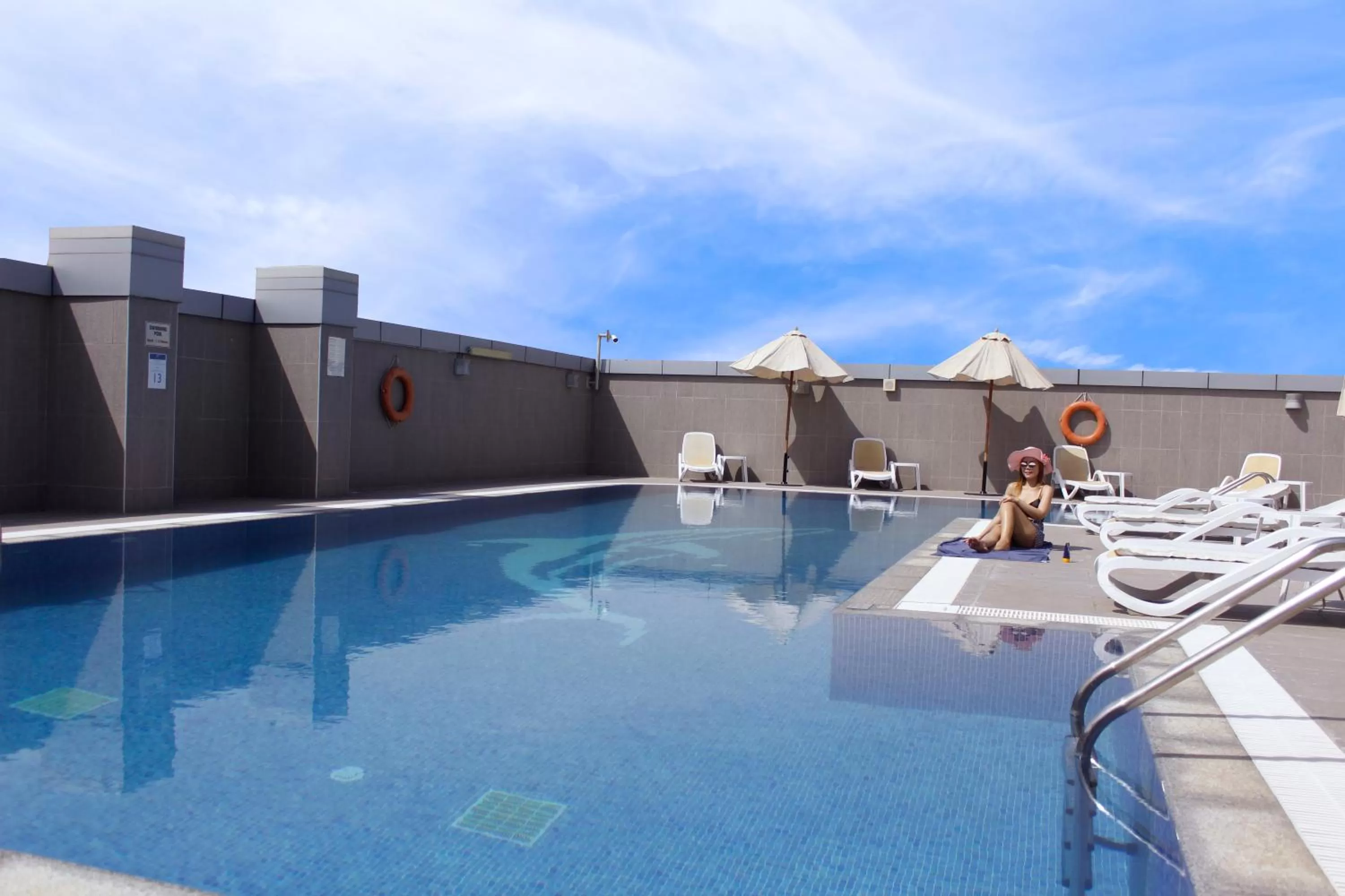 Swimming pool in Al Diar Sawa Hotel Apartments