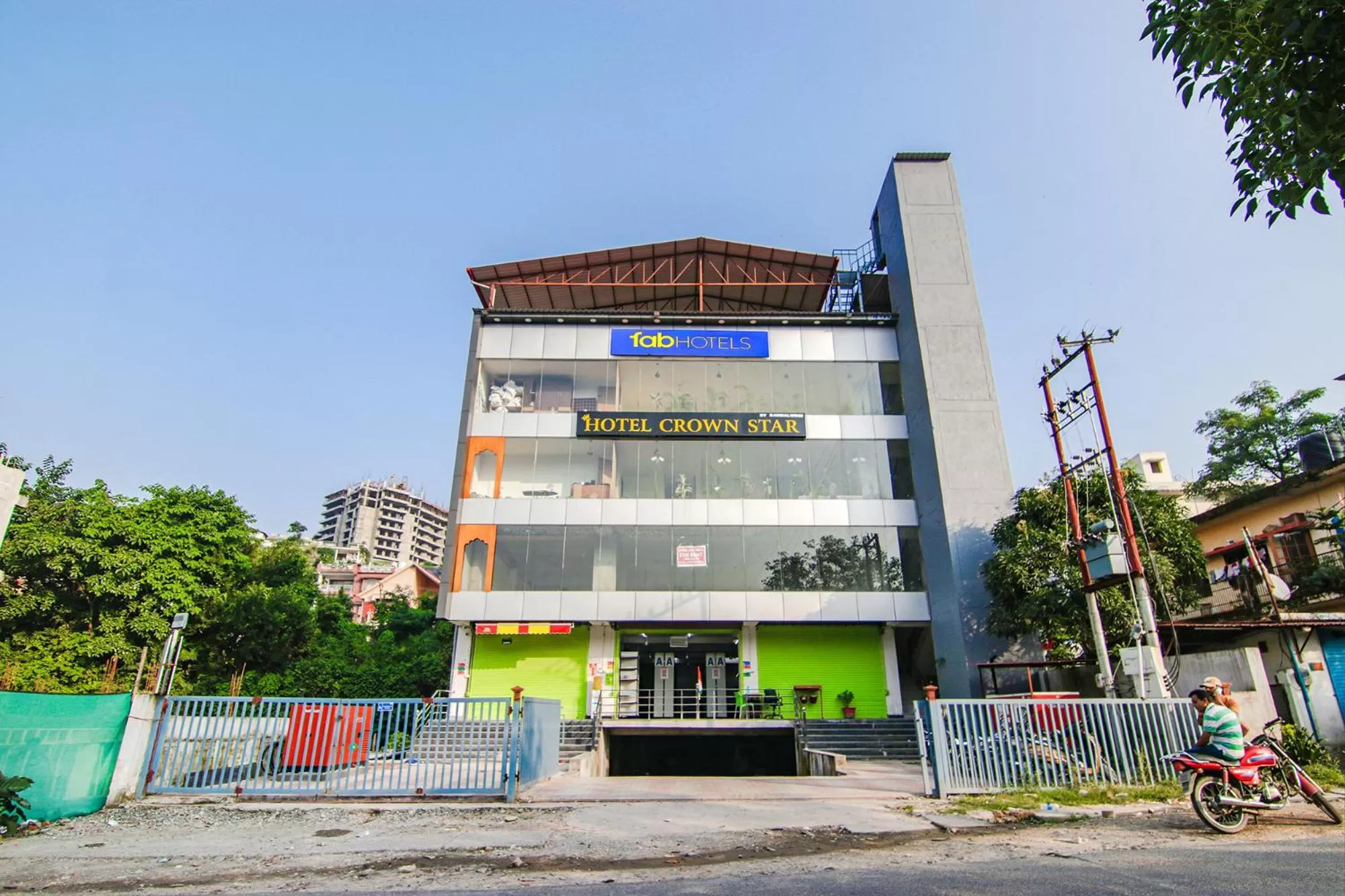 Property building in FabHotel Crown Star