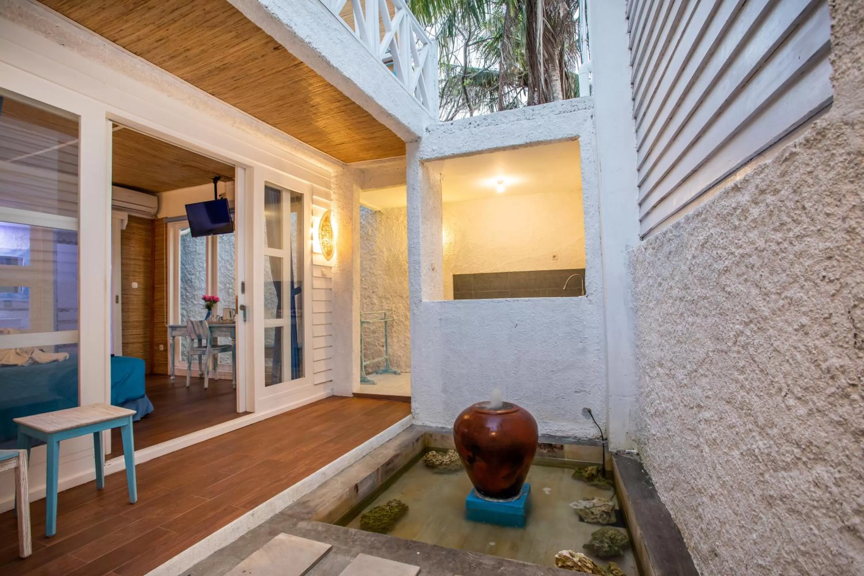 Balcony/Terrace in Santorini Beach Resort
