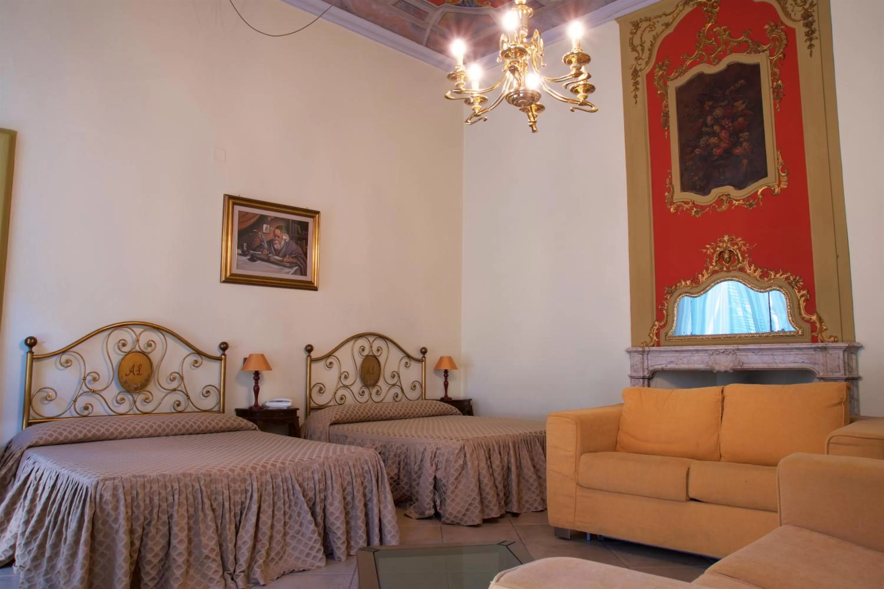 Bed in Hotel La Luna