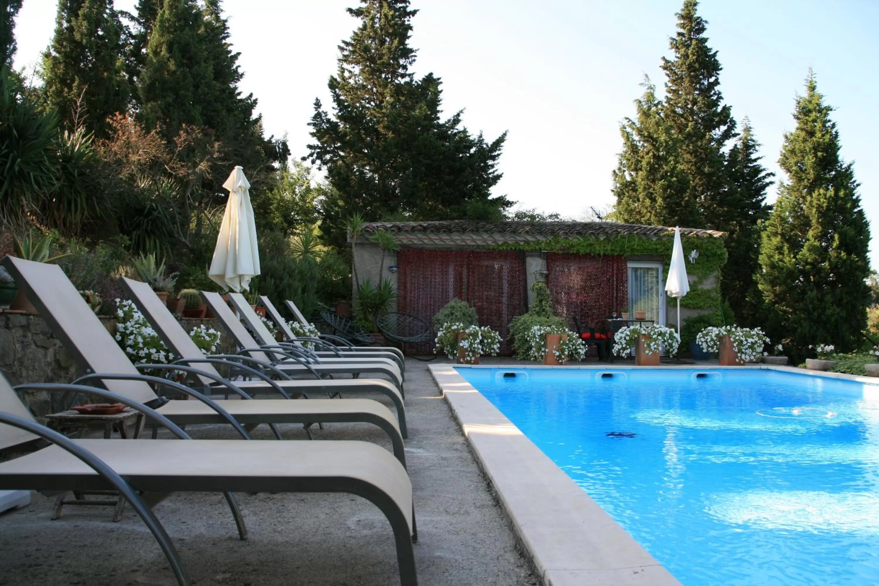 Balcony/Terrace, Swimming Pool in La Maison sur la Colline